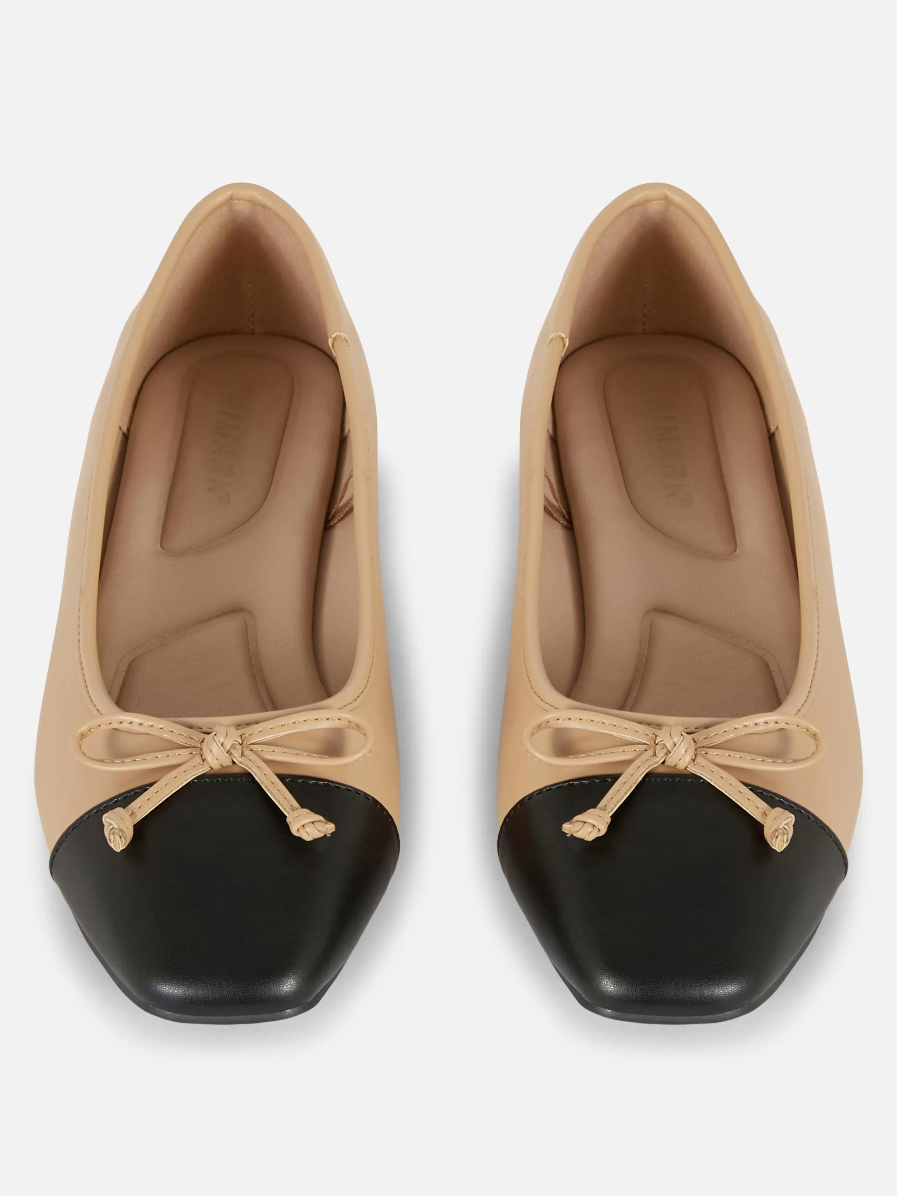 Ballerines à Bout Renforcé Contrastant-Primark Store
