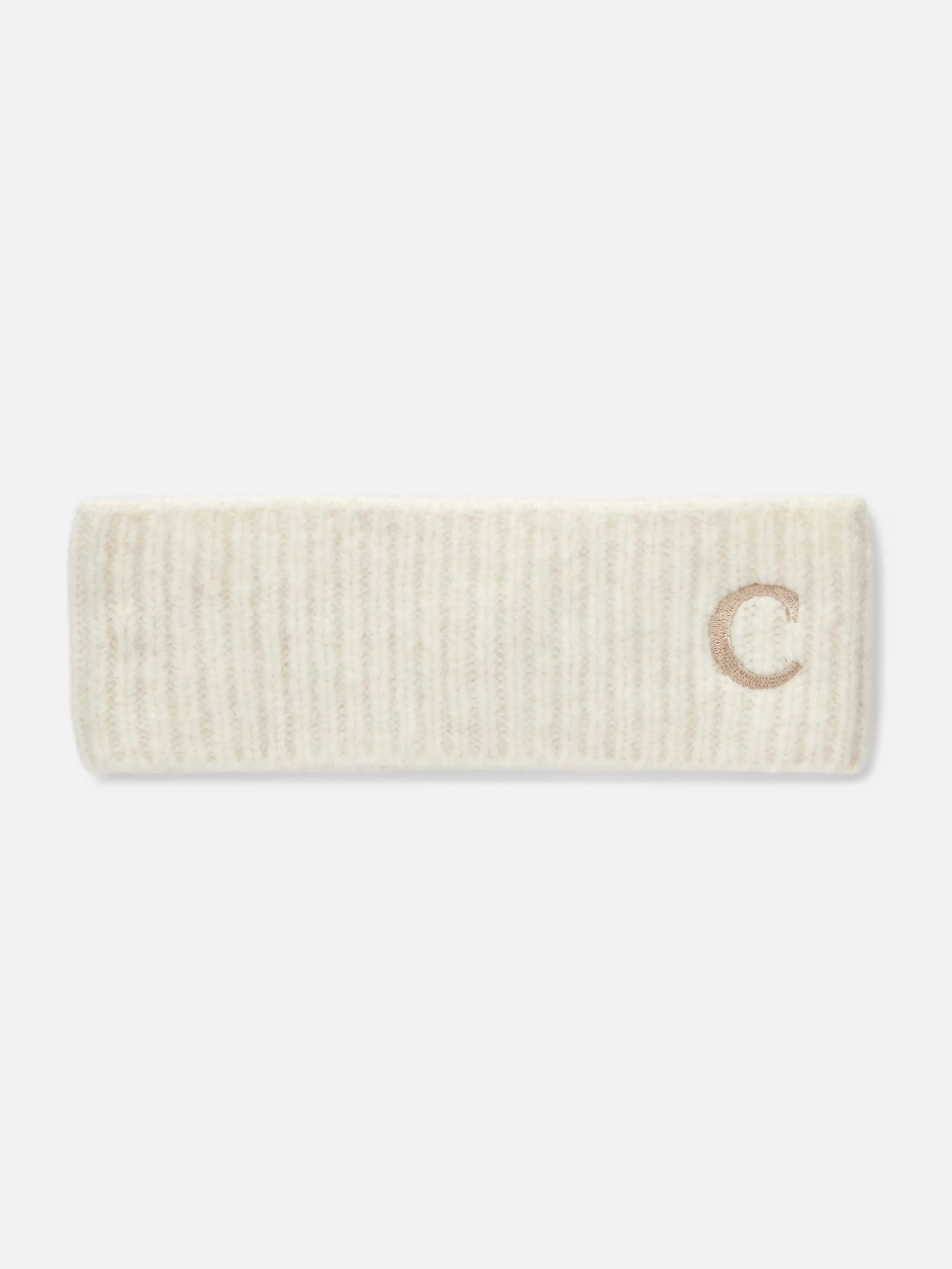 Bandeau En Tricot Avec Initiale Brodée-Primark Clearance
