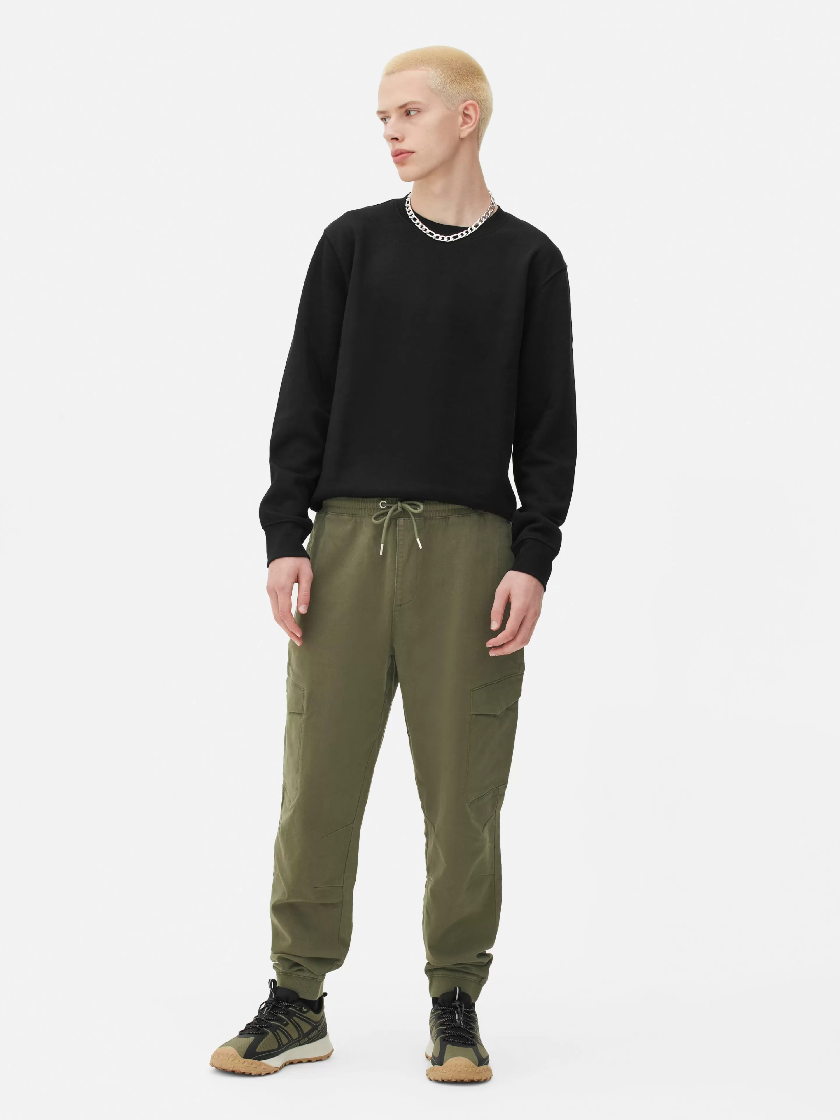 Bas De Jogging Cargo Stretch à Coupe Décontractée-Primark Cheap