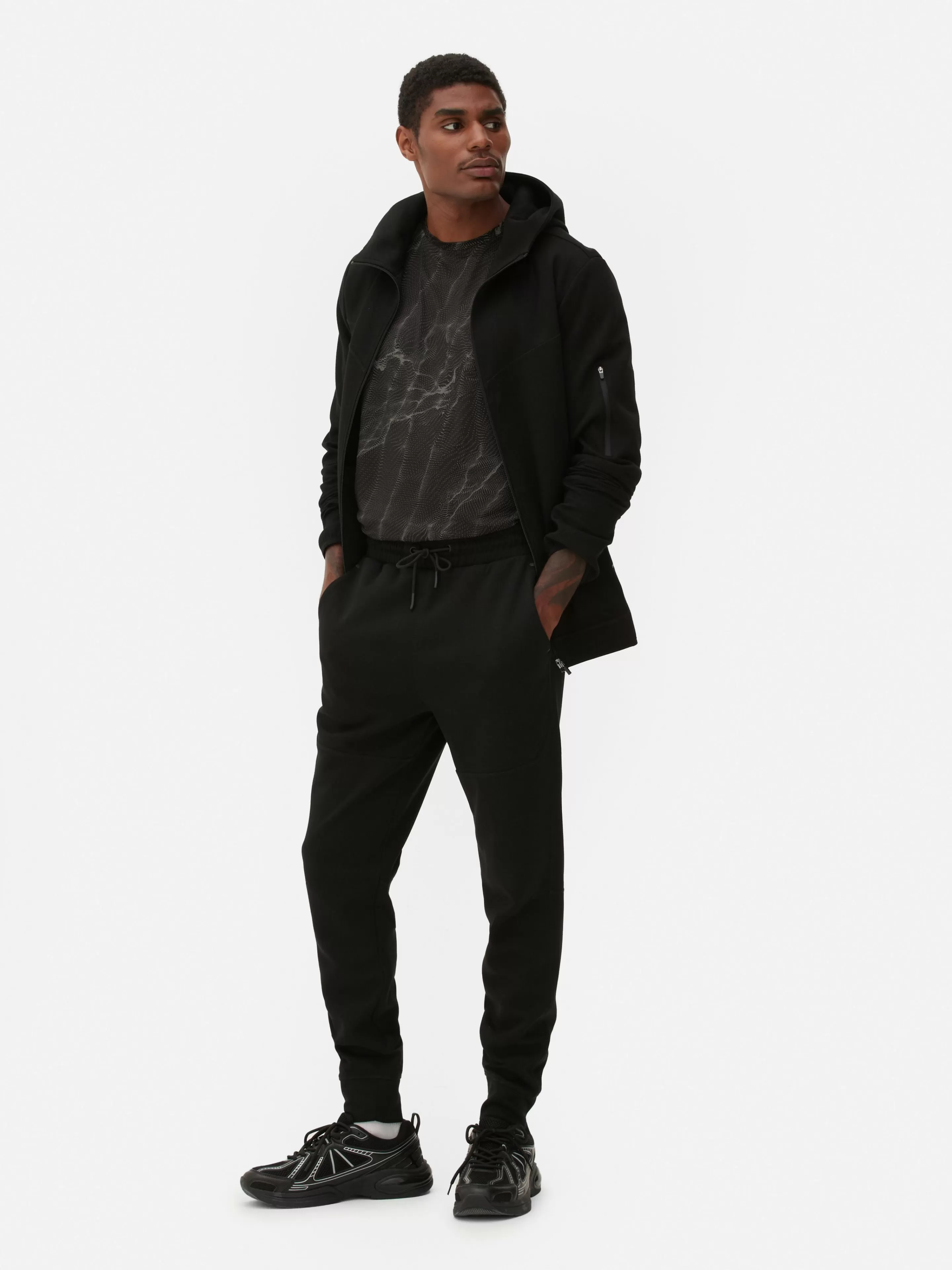Bas De Jogging Contrecollé Coupe Slim-Primark Sale