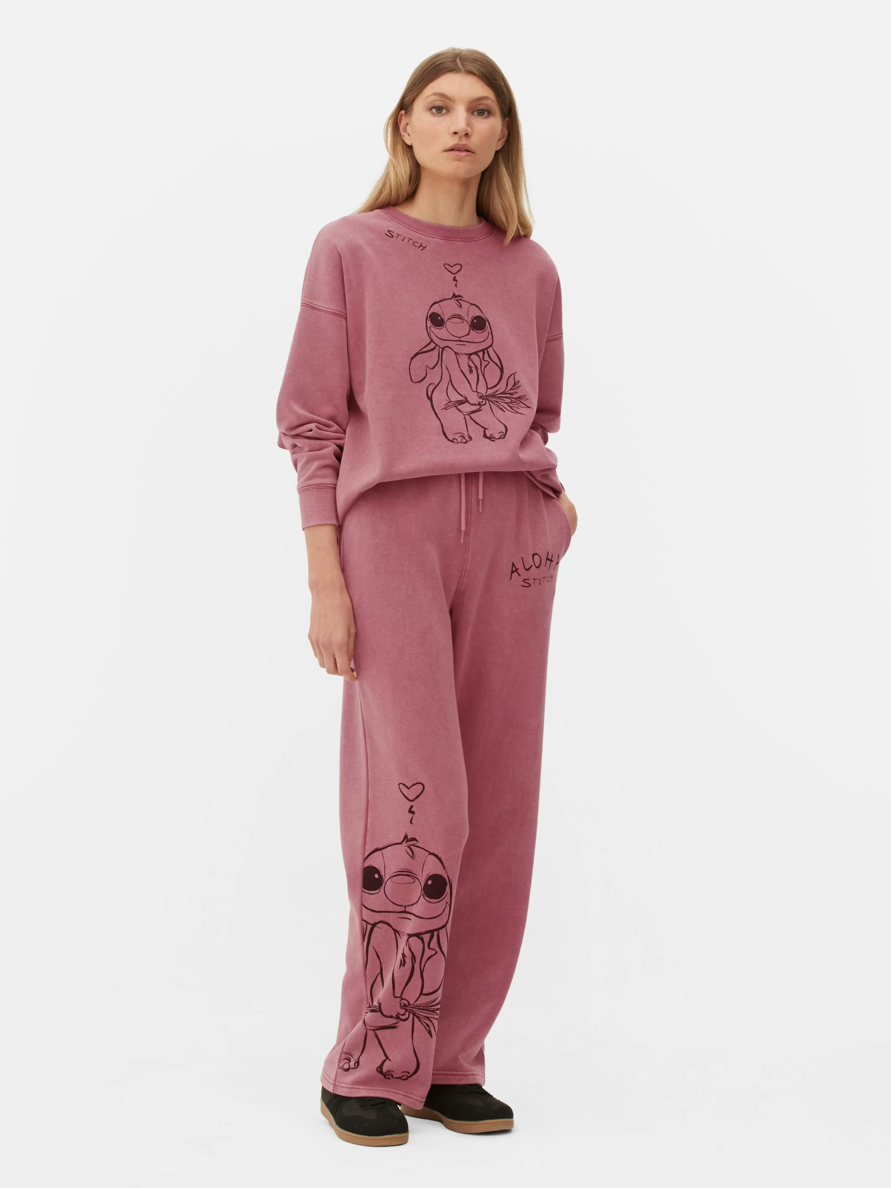Bas De Jogging Droit à Coordonner Disney Stitch-Primark Fashion