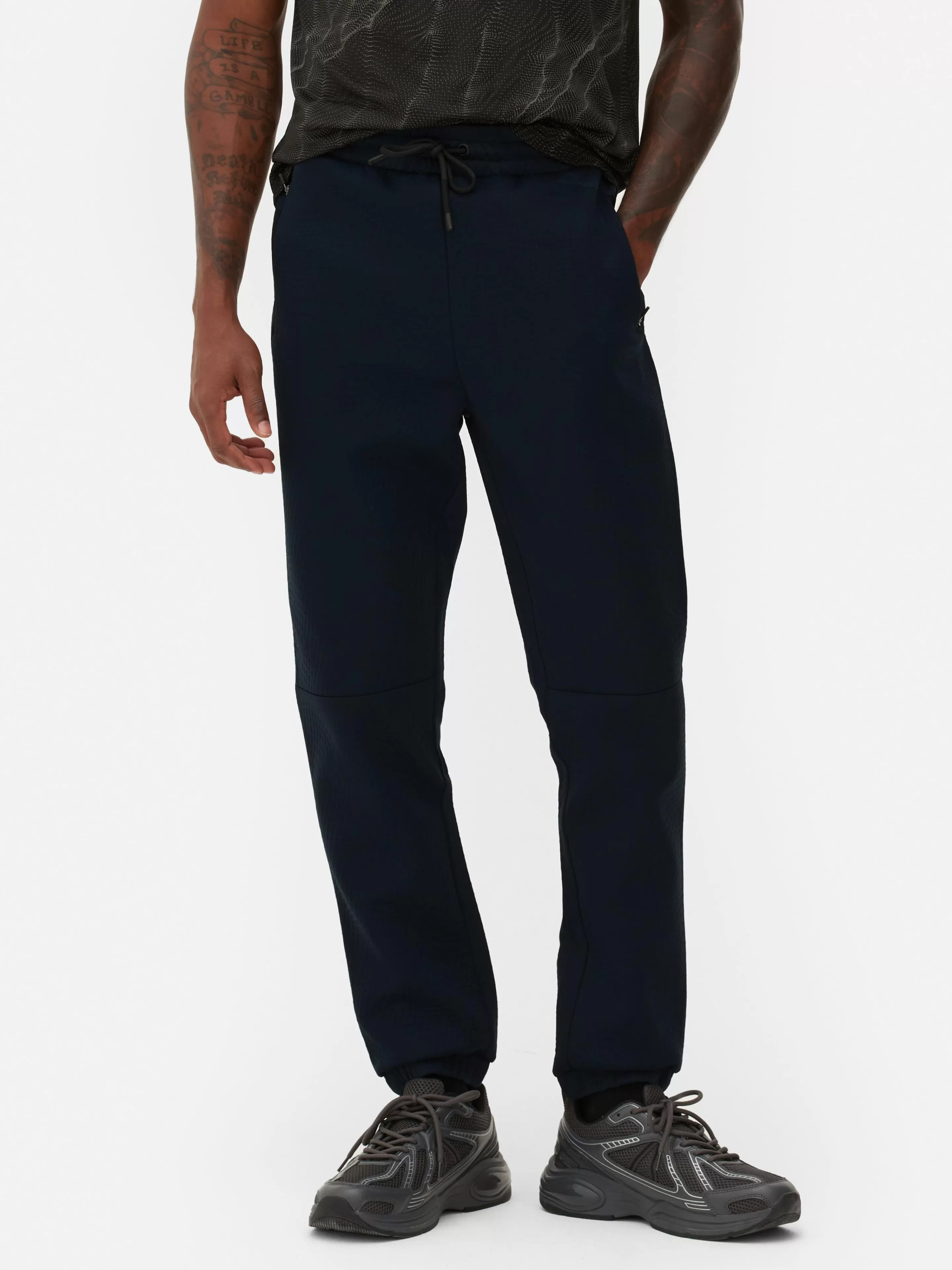 Bas De Jogging Texturé à Taille élastiquée-Primark Outlet