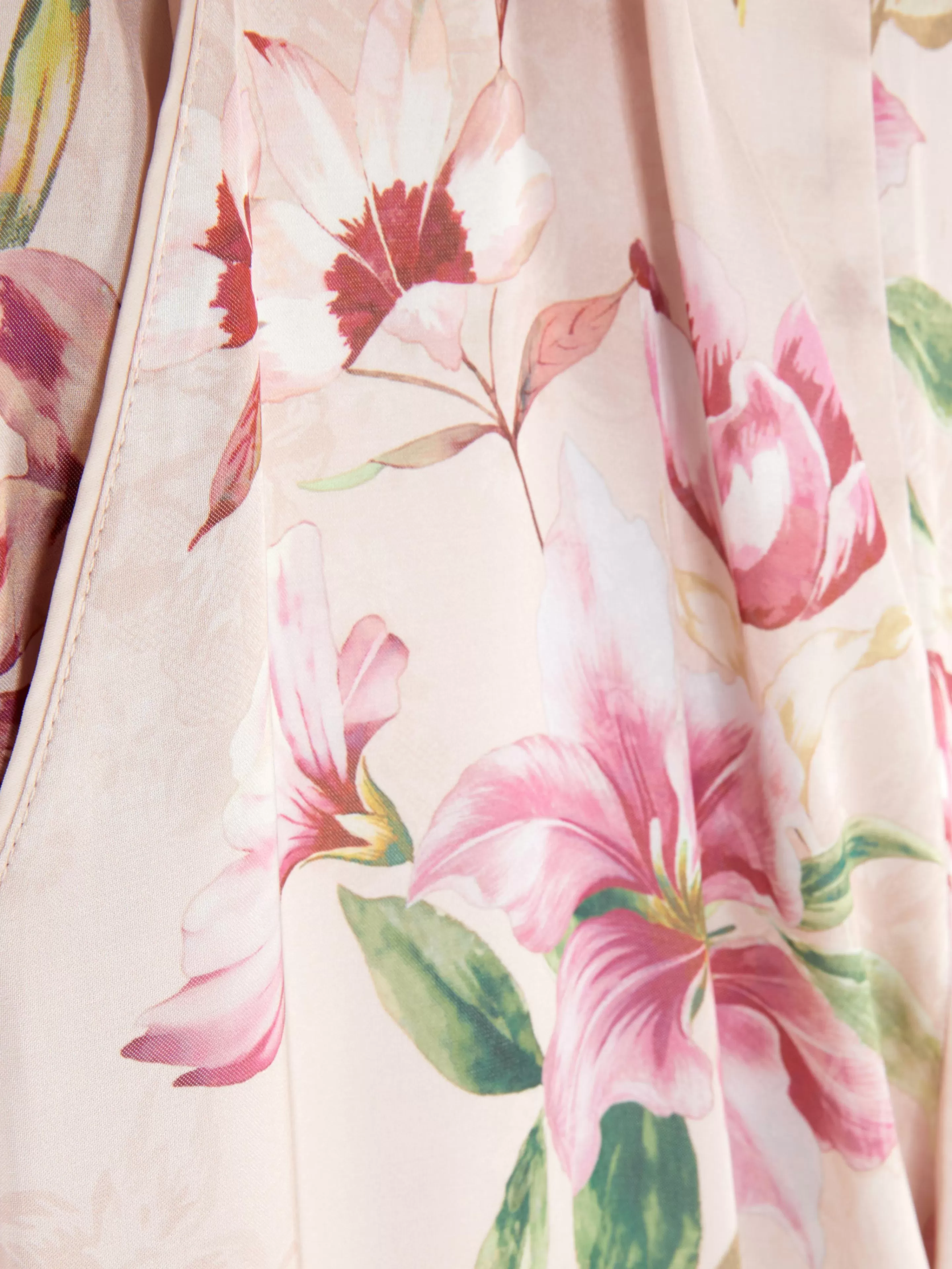Bas De Pyjama Coupe Droite En Satin Floral-Primark Best Sale