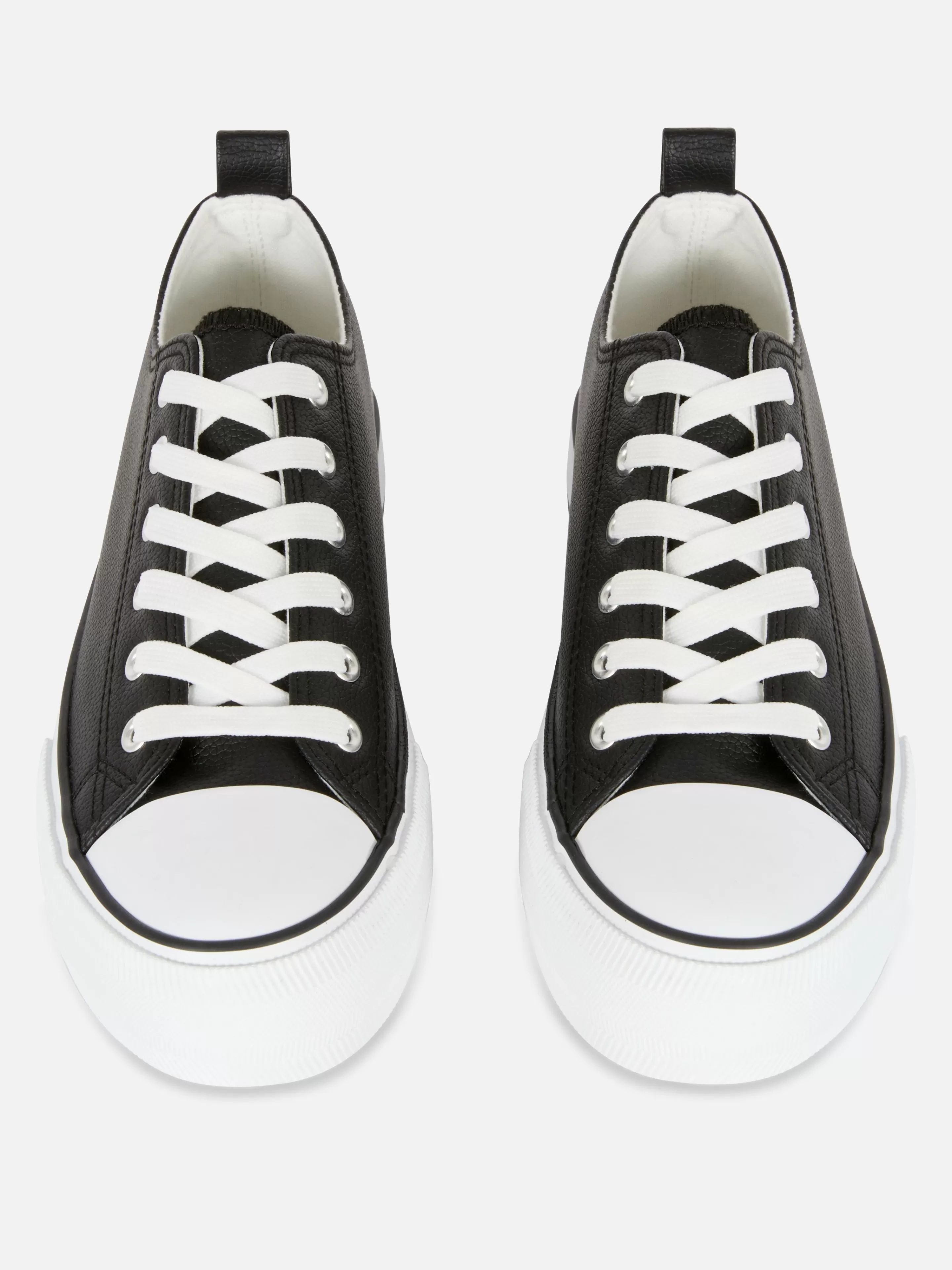 Baskets Basses Compensées En Simili Cuir-Primark Hot