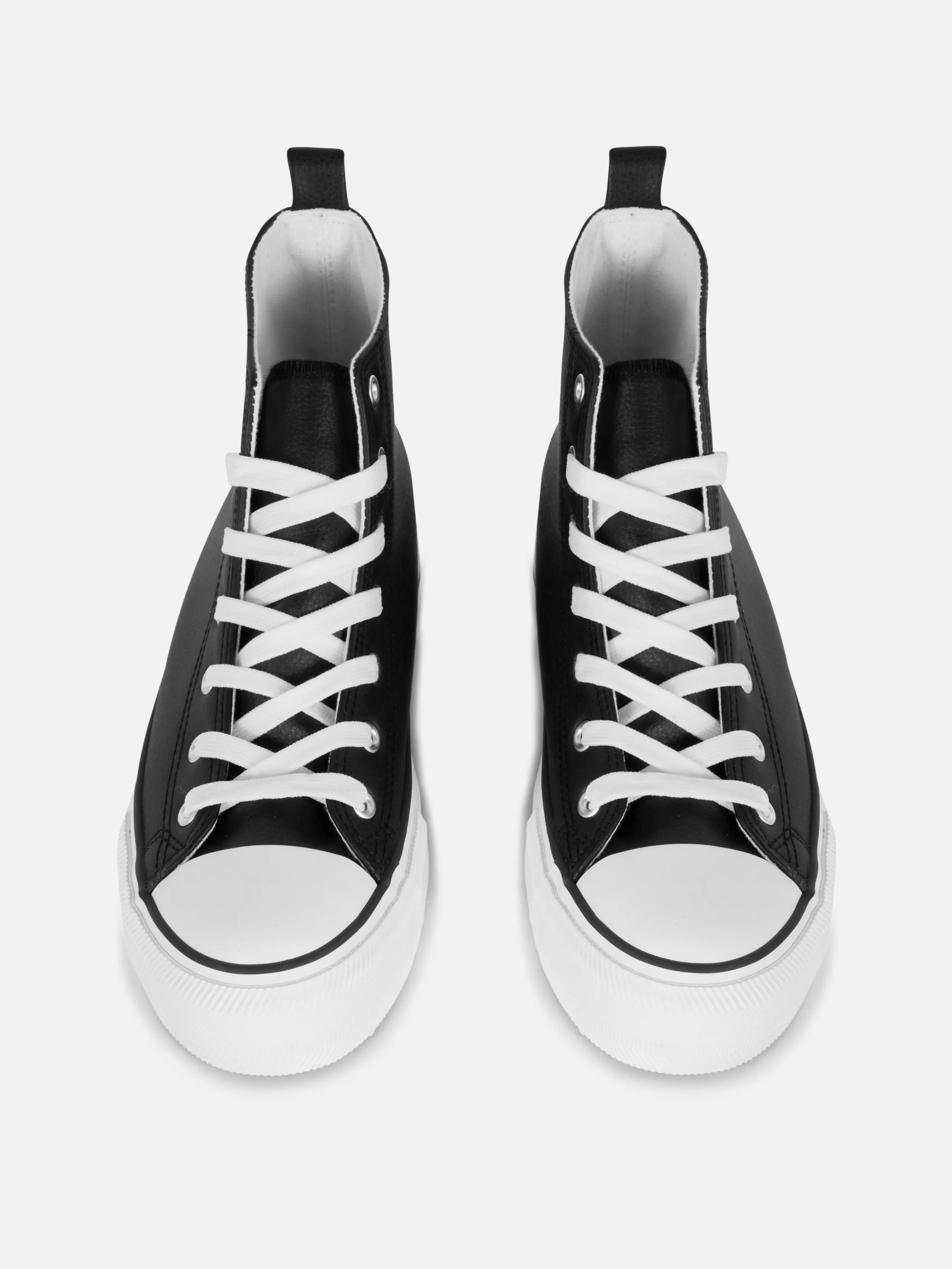 Baskets Montantes Compensées En Simili Cuir-Primark Outlet