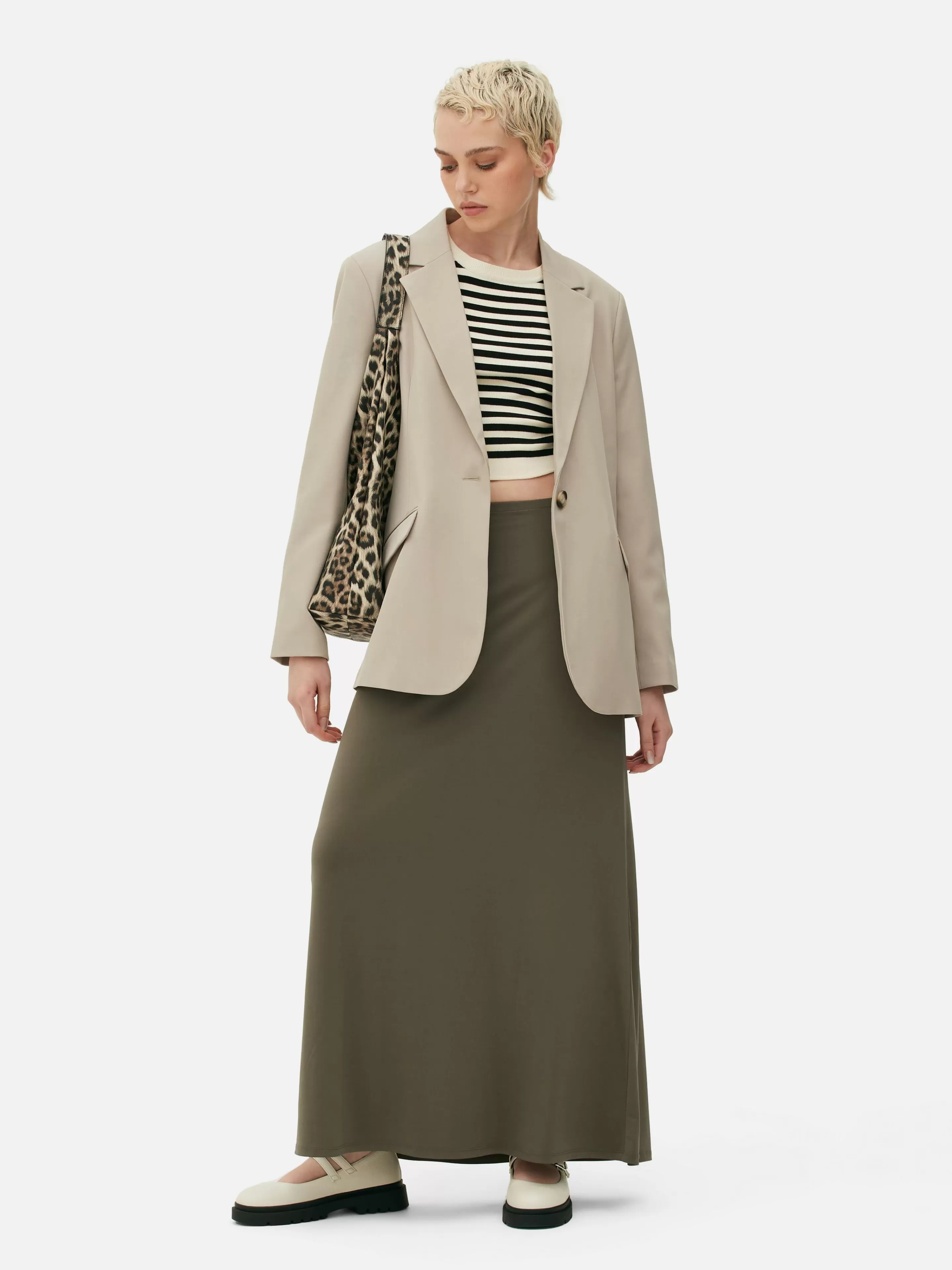 Blazer à Boutonnage Simple à Coordonner-Primark Cheap