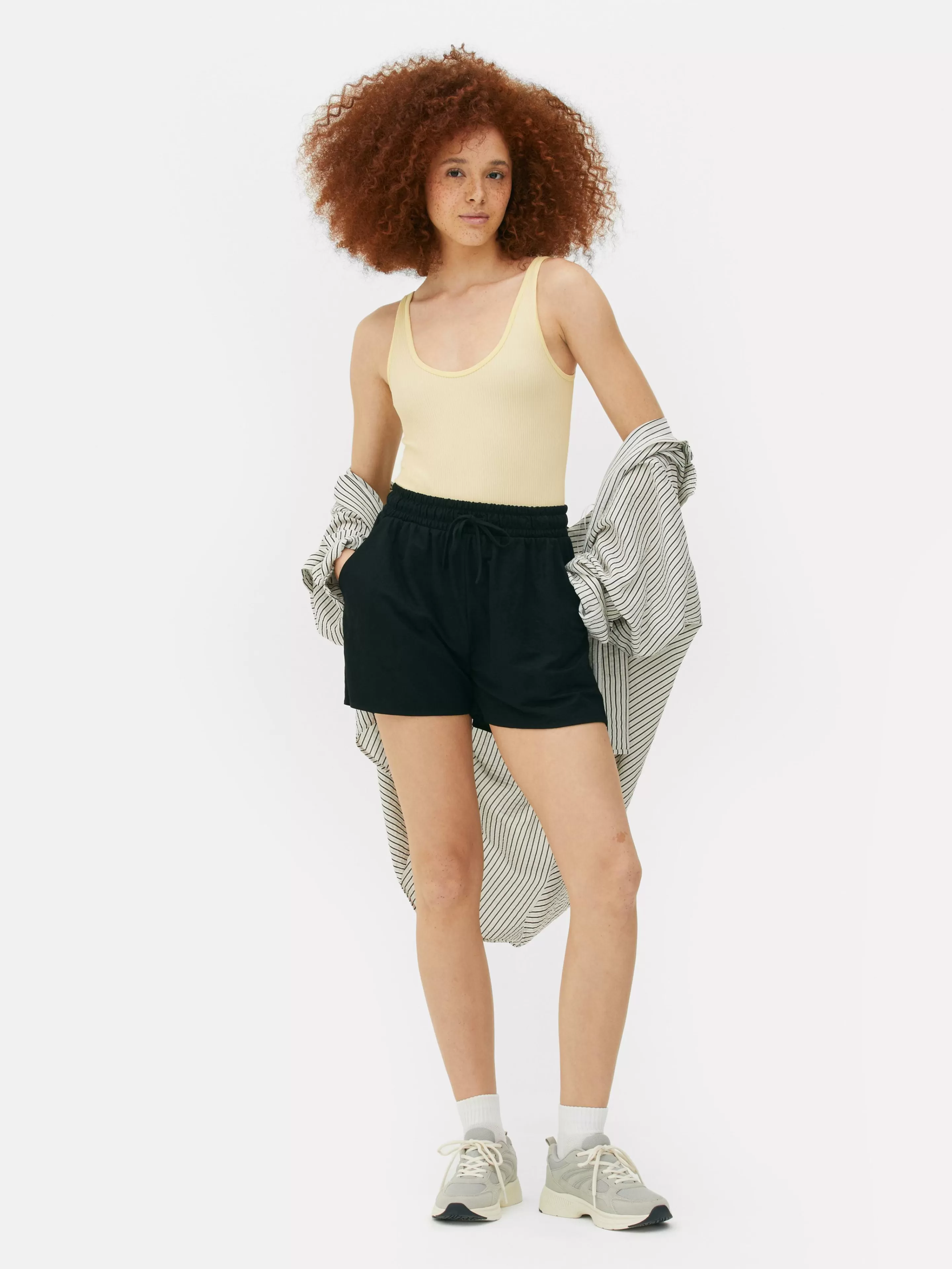 Body Côtelé Sans Coutures à Décolleté-Primark Sale