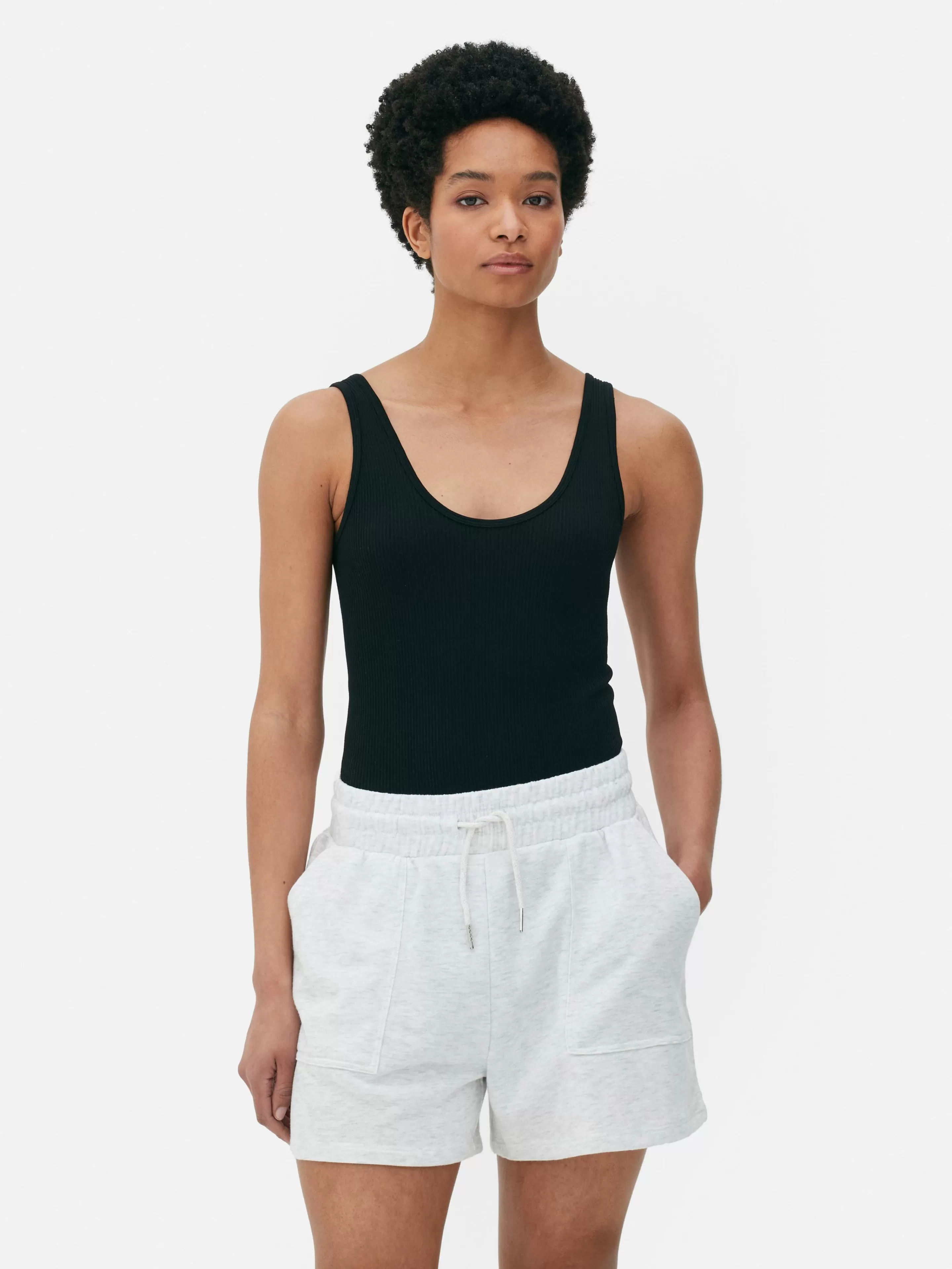 Body Côtelé Sans Coutures à Décolleté-Primark Cheap