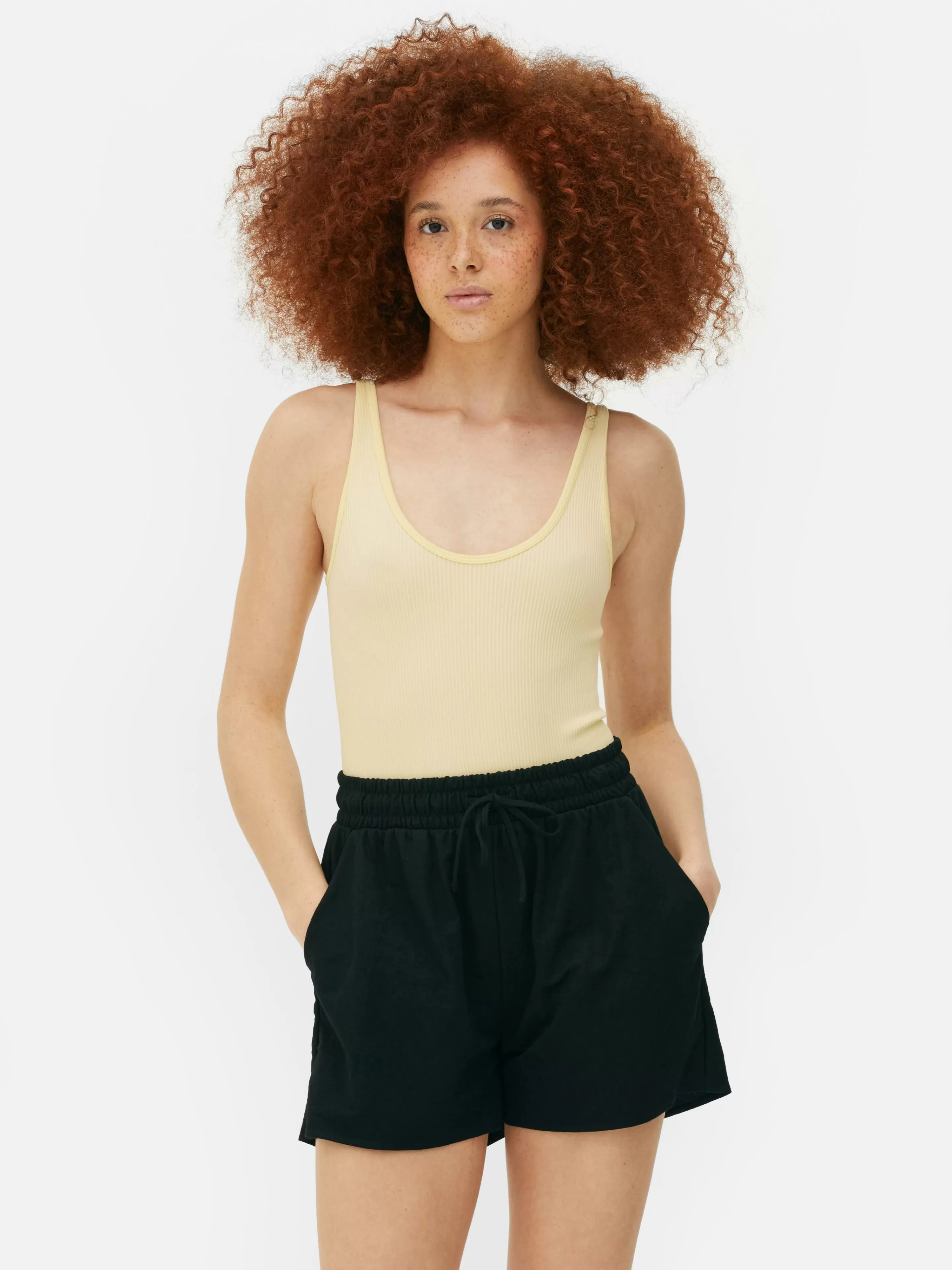 Body Côtelé Sans Coutures à Décolleté-Primark Sale