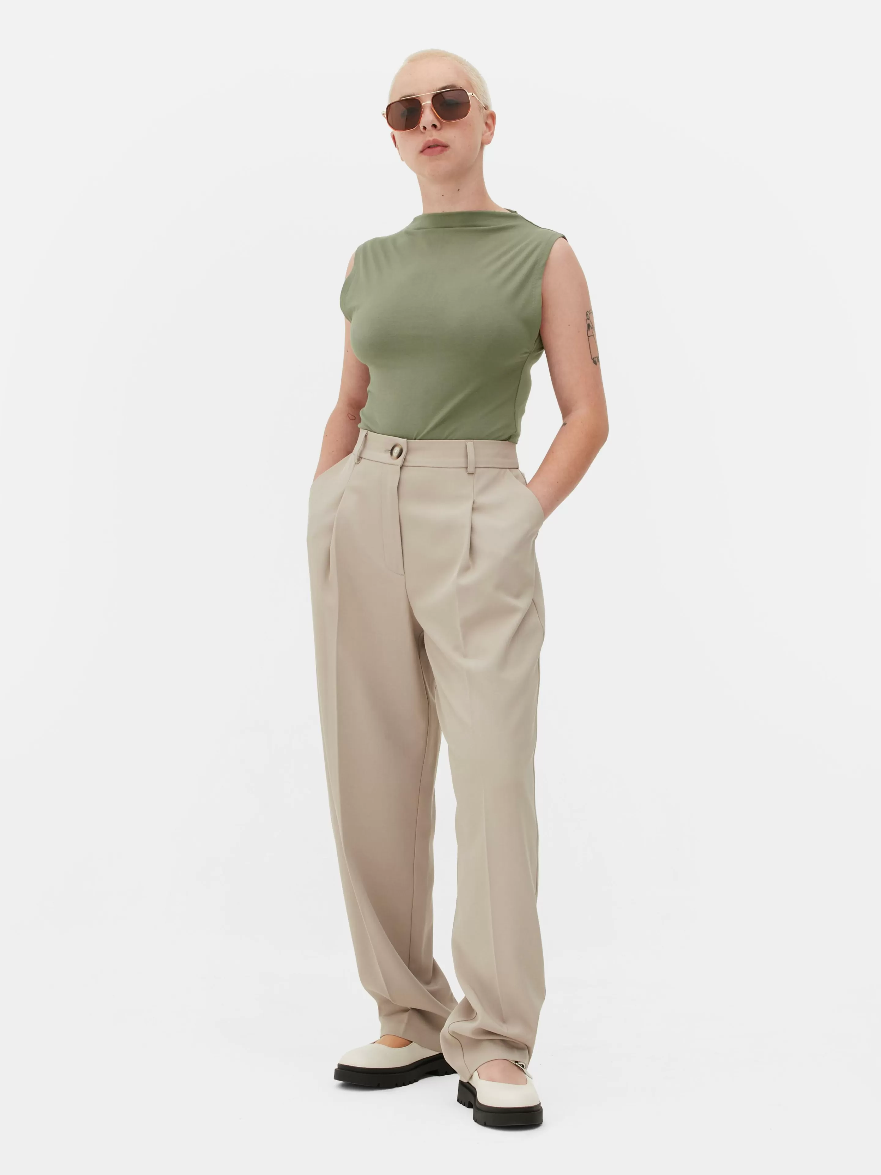 Body Sans Manches à Col Montant-Primark Sale