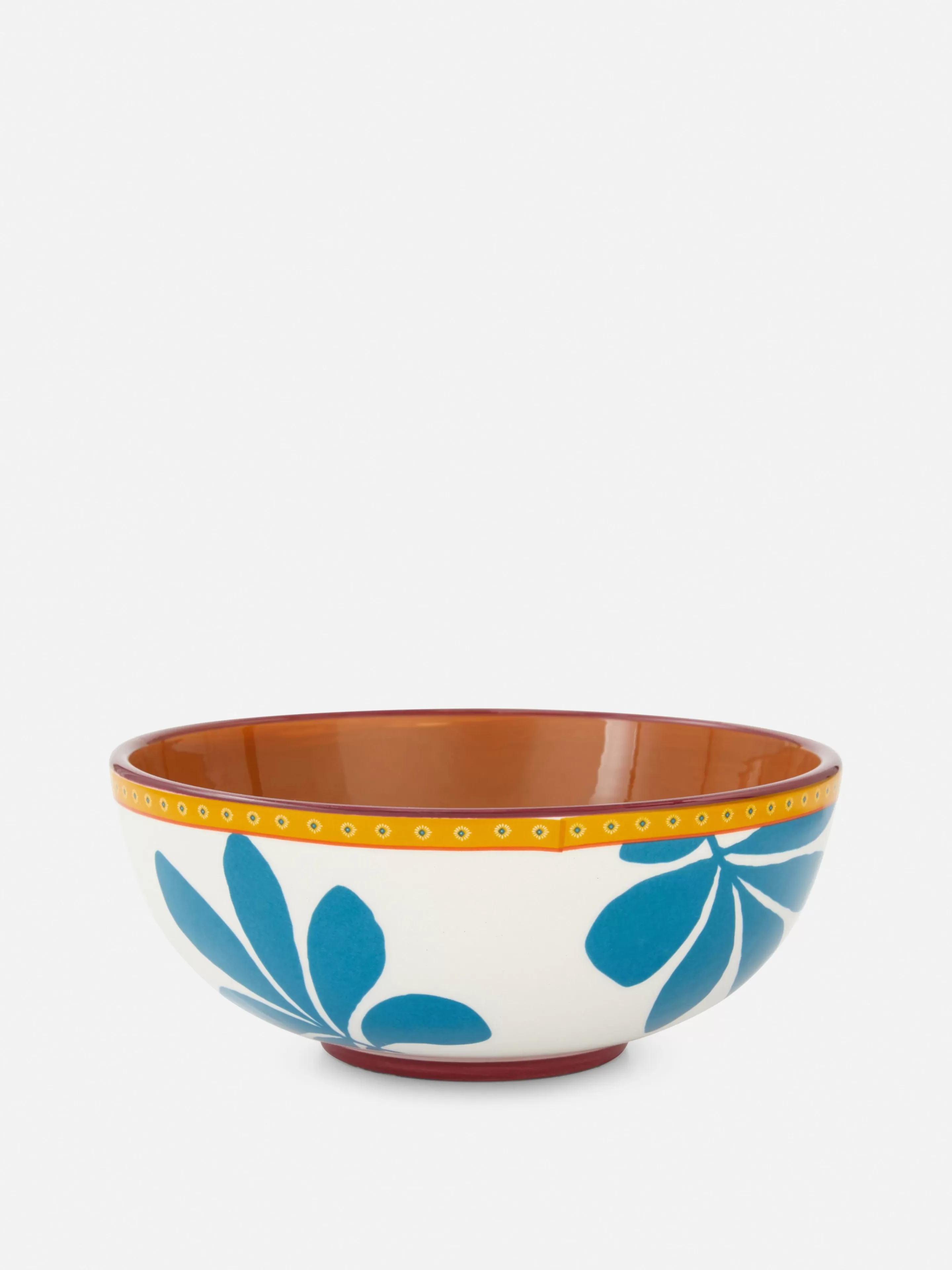Bol à Céréales à Motif Floral Stylisé-Primark Hot