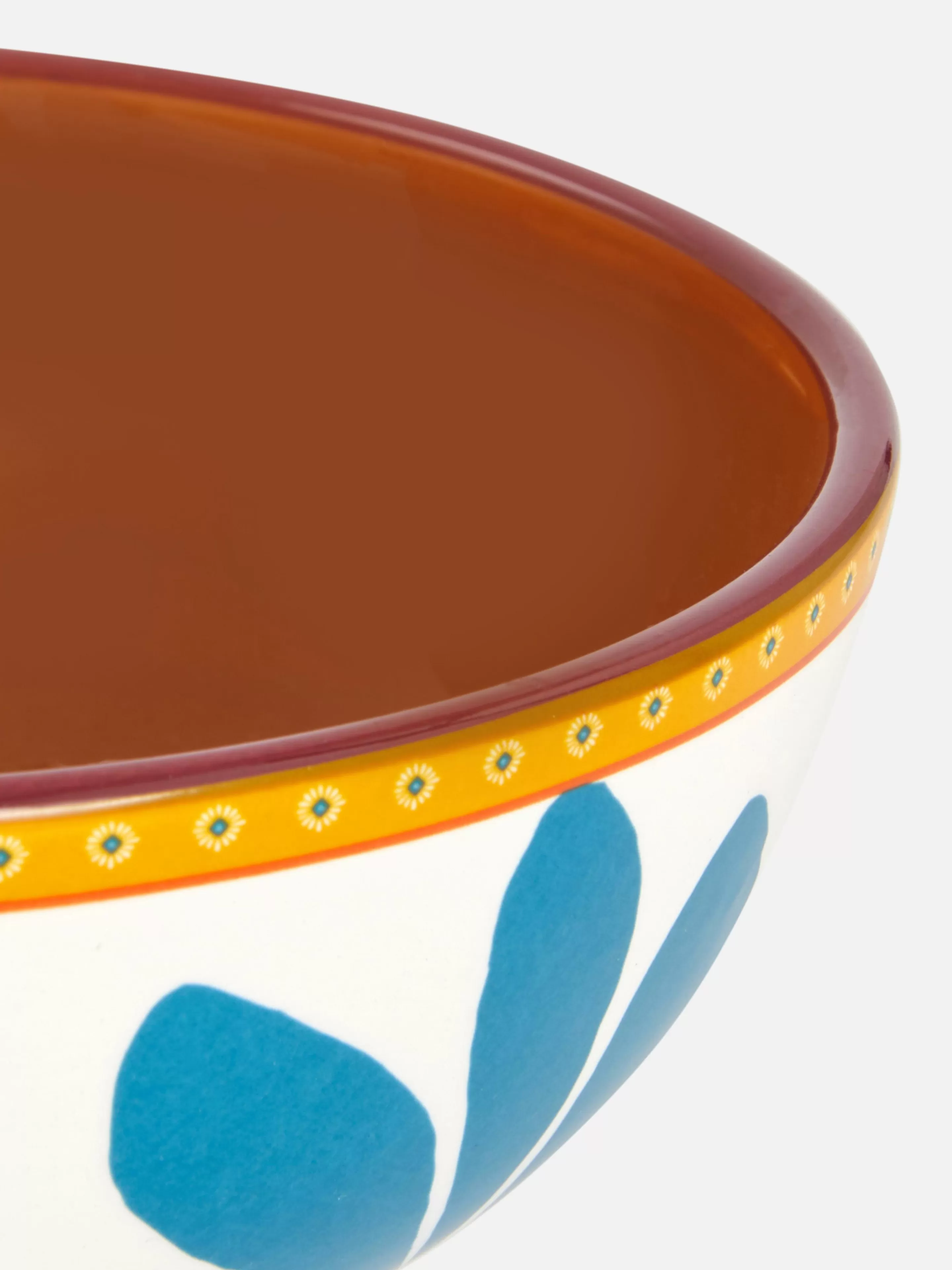 Bol à Céréales à Motif Floral Stylisé-Primark Hot