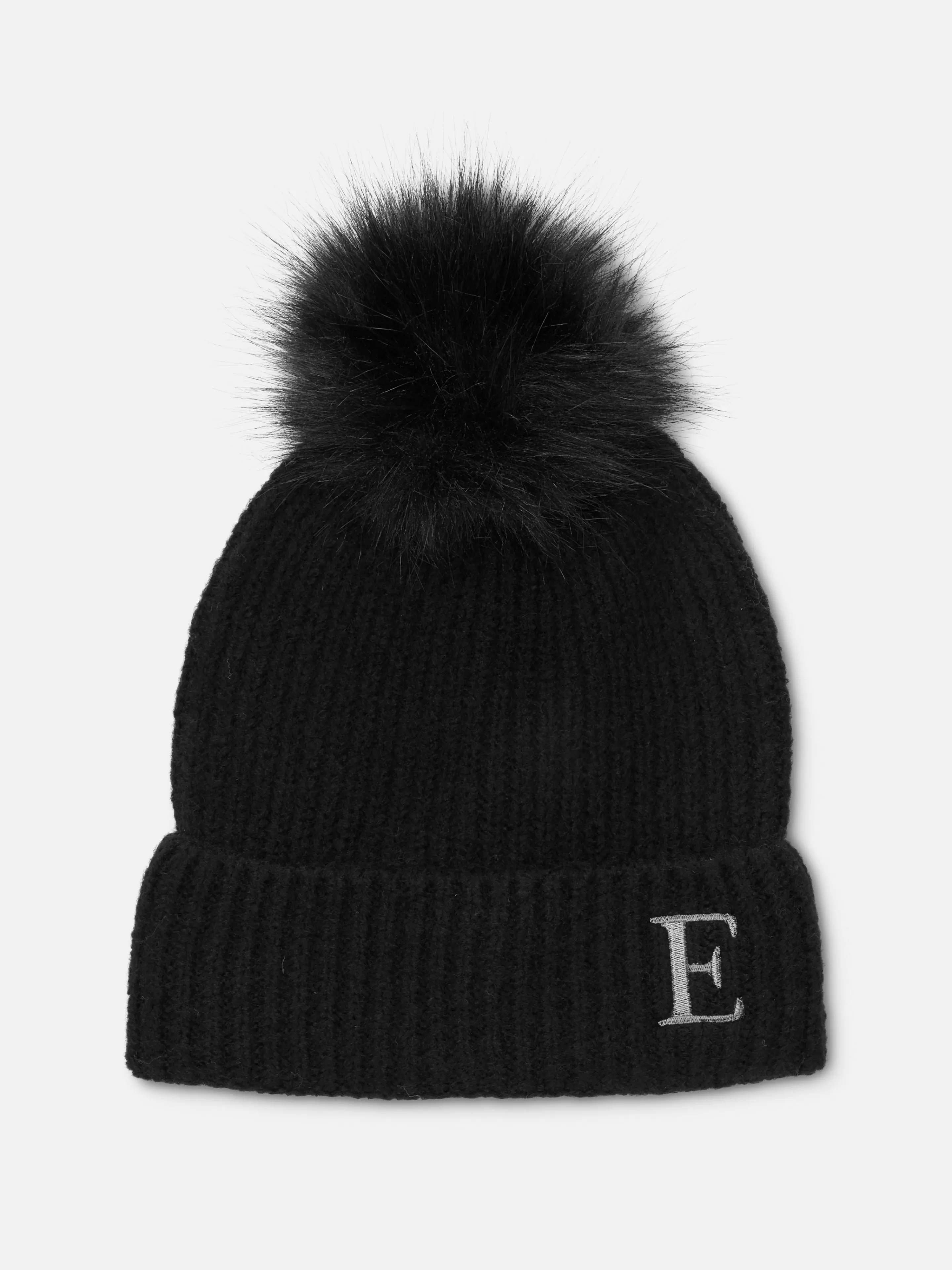 Bonnet à Pompon Avec Initiale Brodée-Primark Cheap