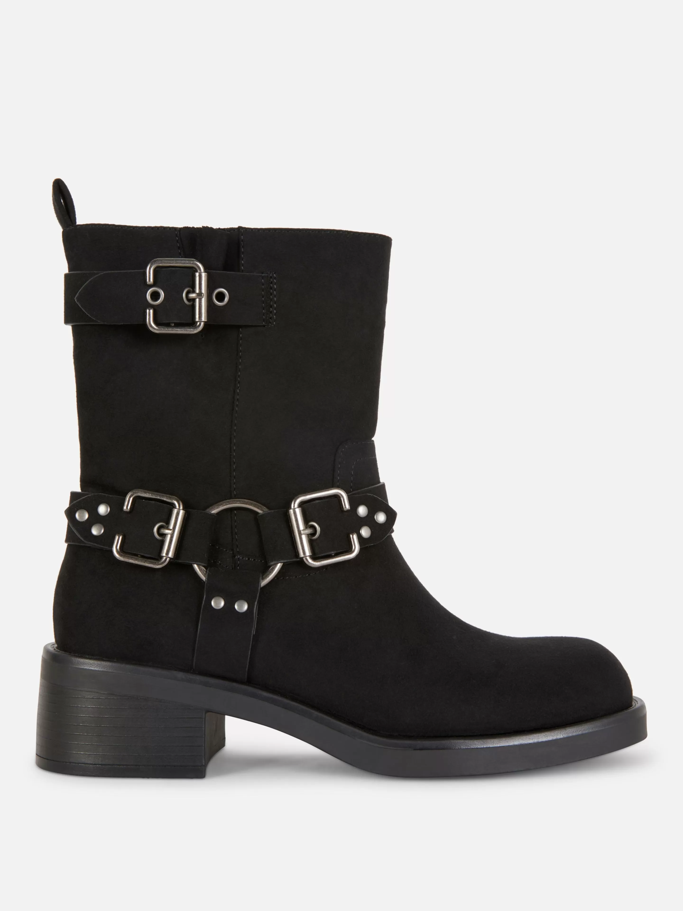 Bottes De Motard En Suédine-Primark Outlet