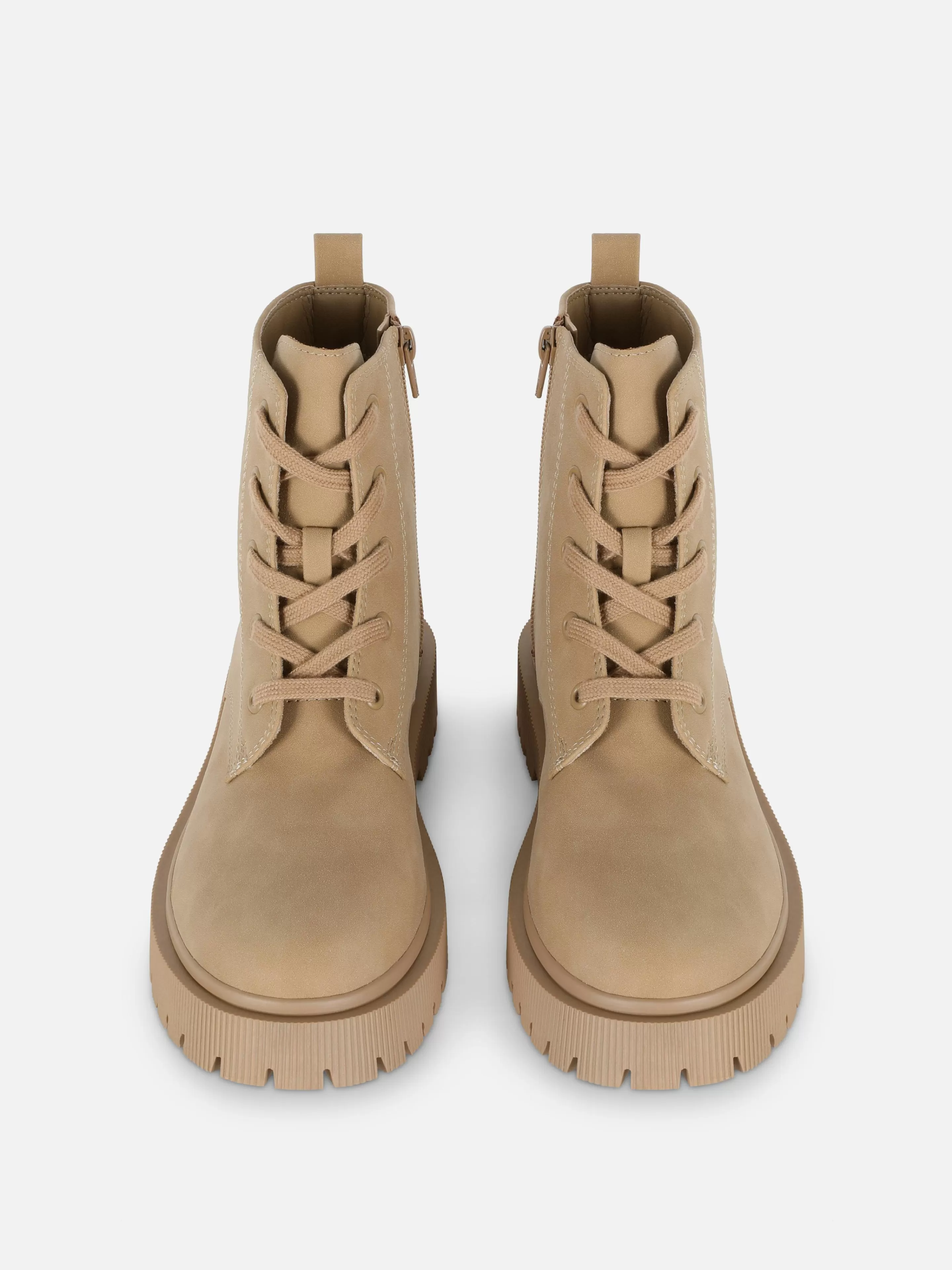 Bottes En Suédine à Lacets-Primark Outlet