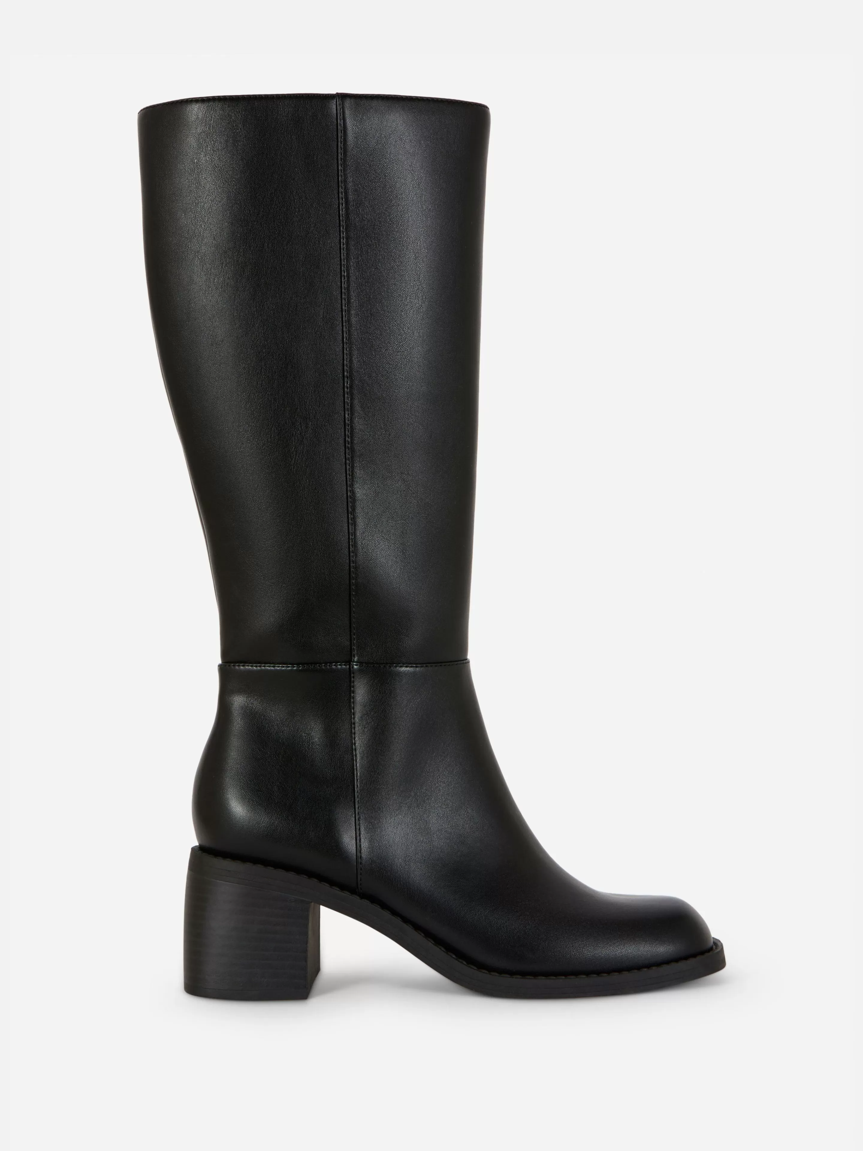 Bottes Hauteur Genou à Talon-Primark Discount