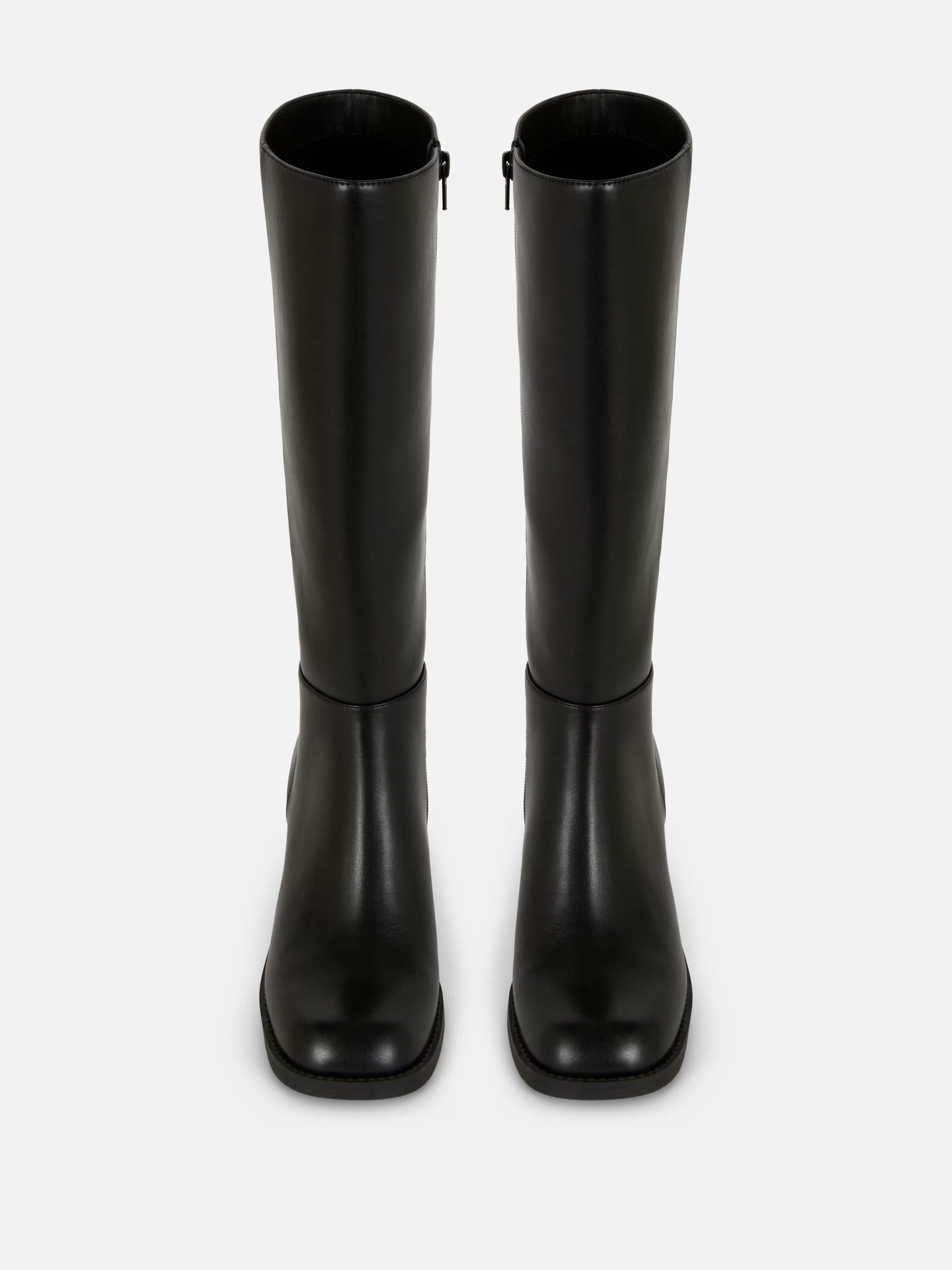 Bottes Hauteur Genou à Talon-Primark Discount