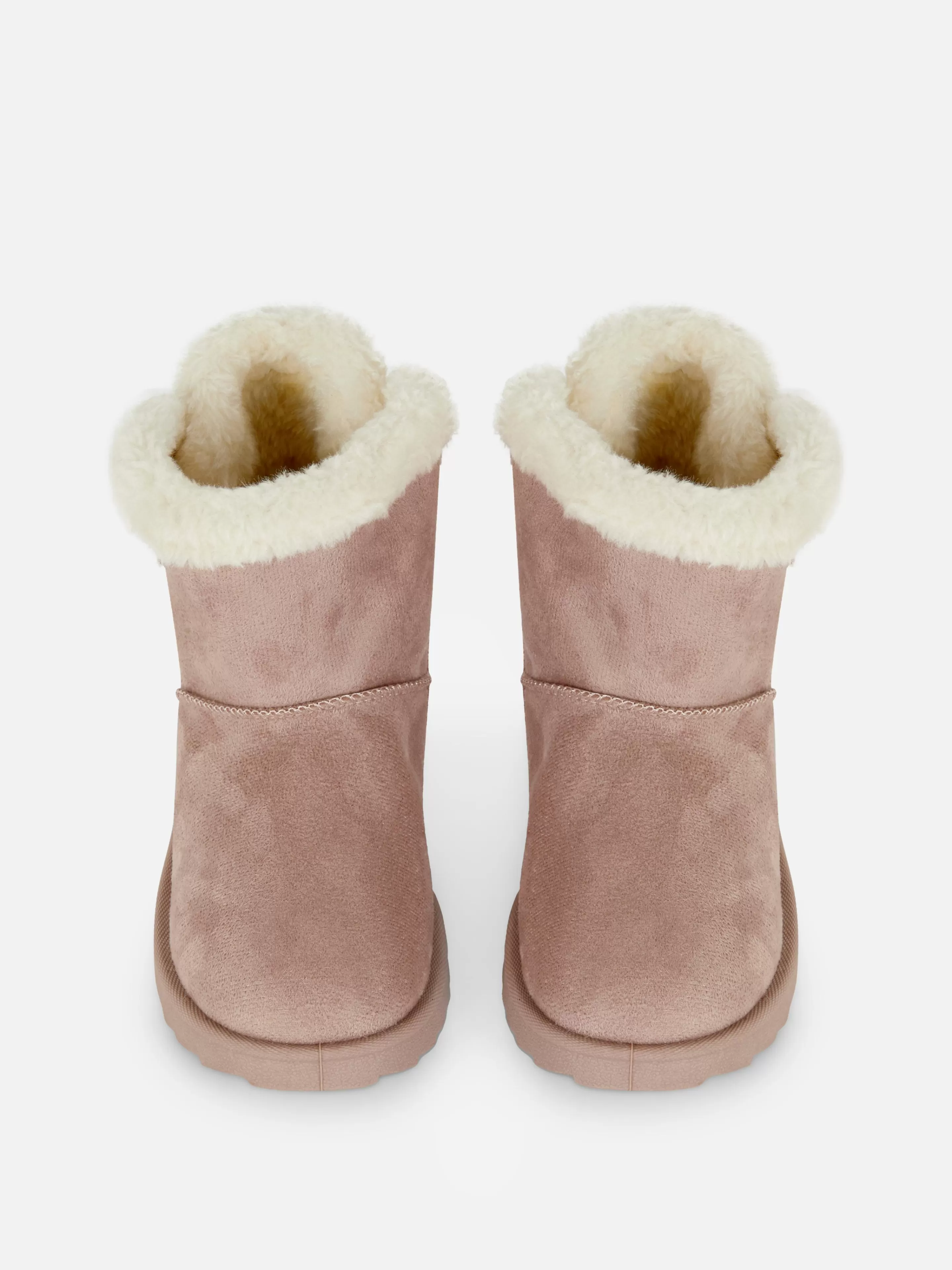 Bottines à Doublure Duveteuse Et Nœud Au Dos-Primark Clearance