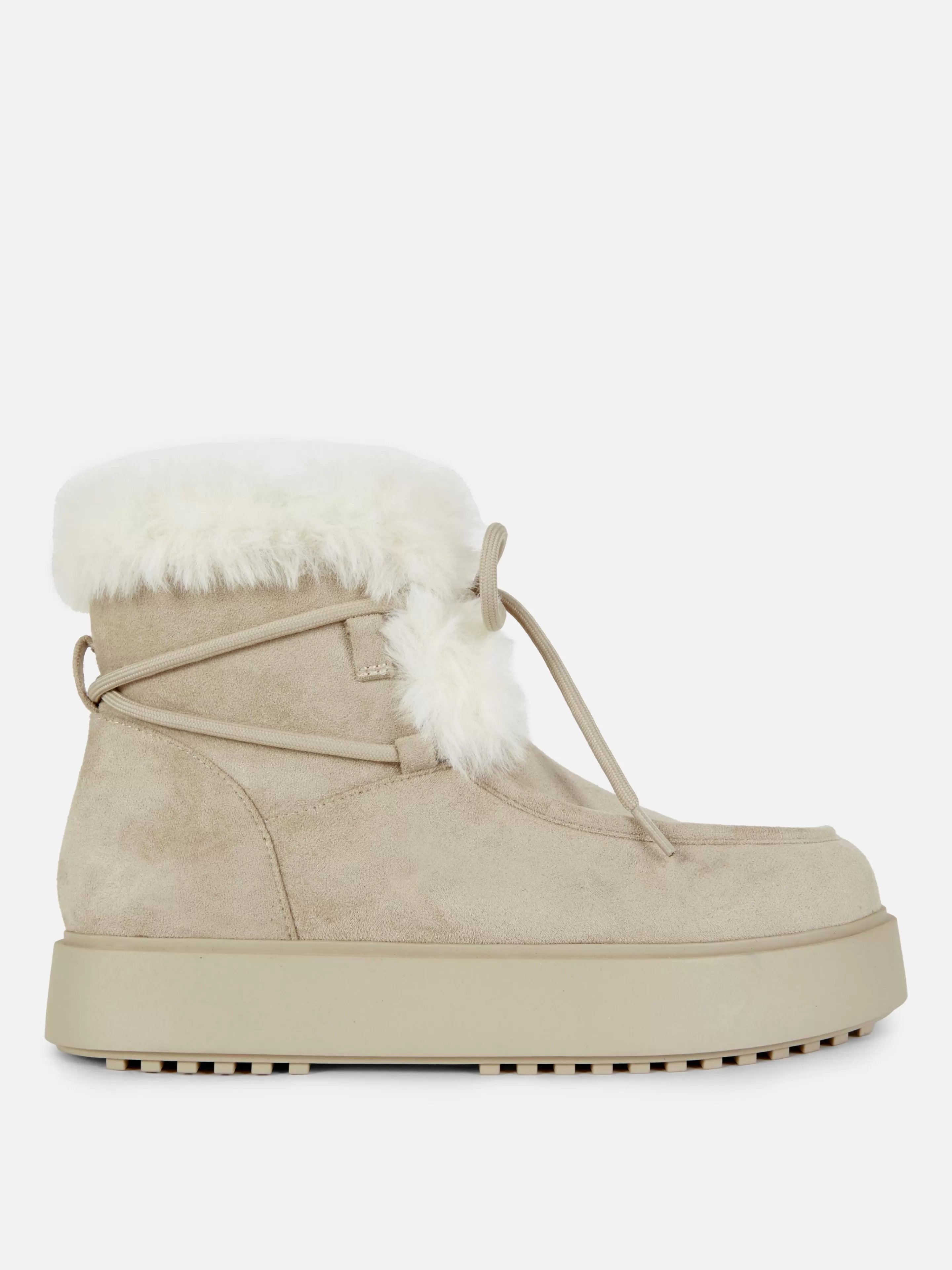 Bottines De Tablier En Fausse Fourrure Rita Ora-Primark New