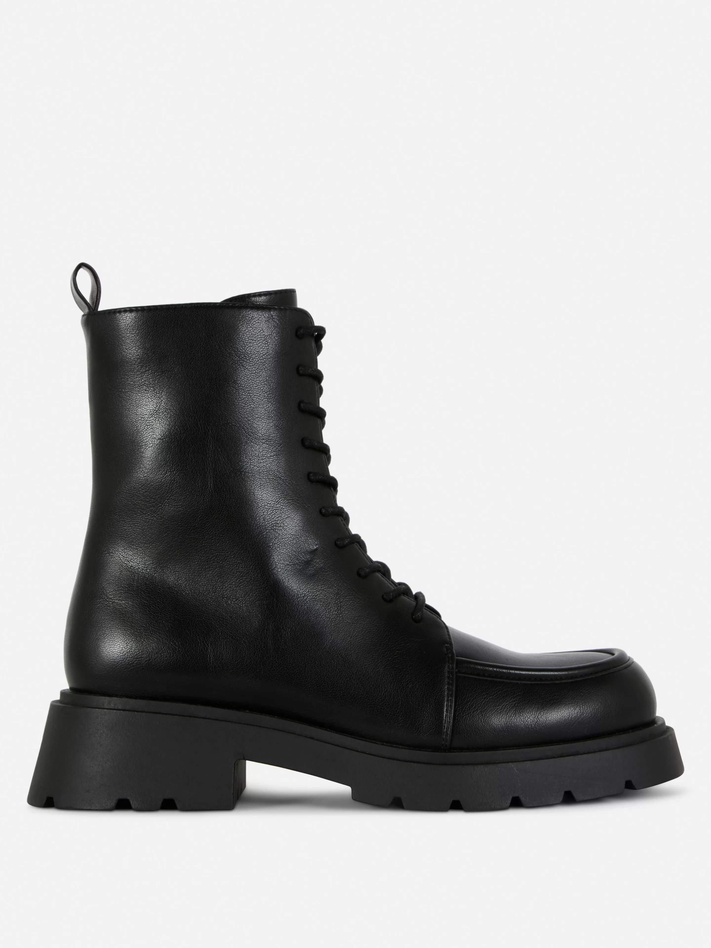 Bottines Lacées Avec Empiècement Sur L'embout-Primark Discount