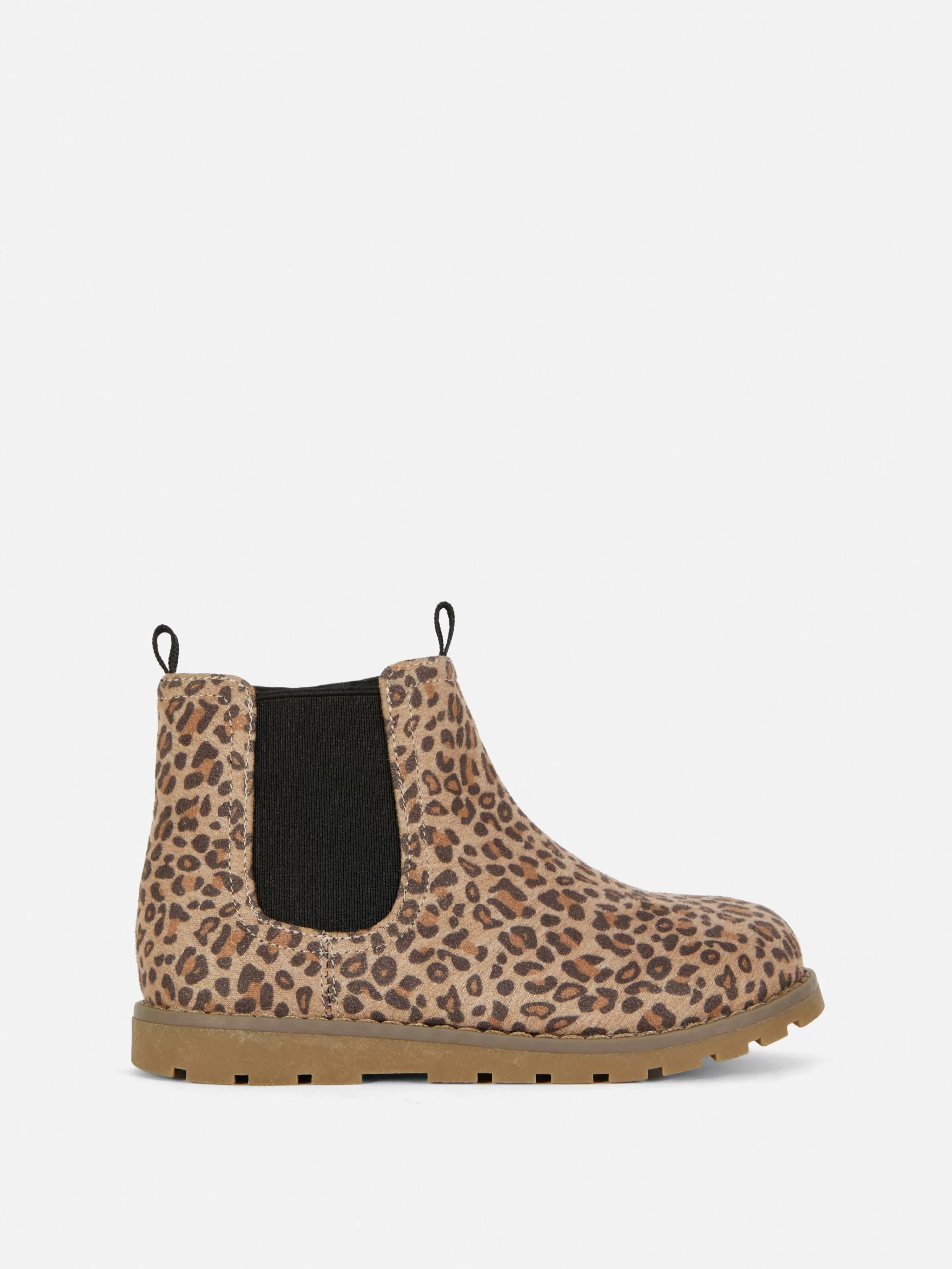 Bottines Zippées à Motif Léopard-Primark Shop