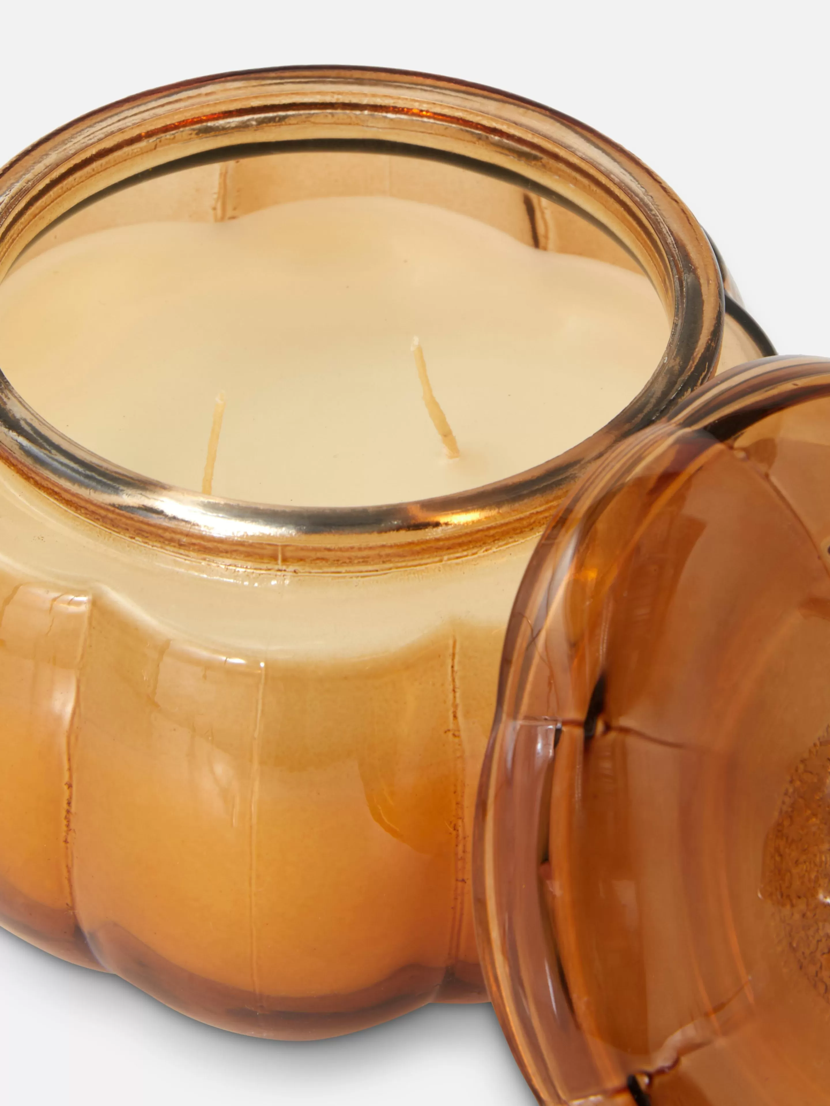 Bougie En Forme De Citrouille à Couvercle-Primark New