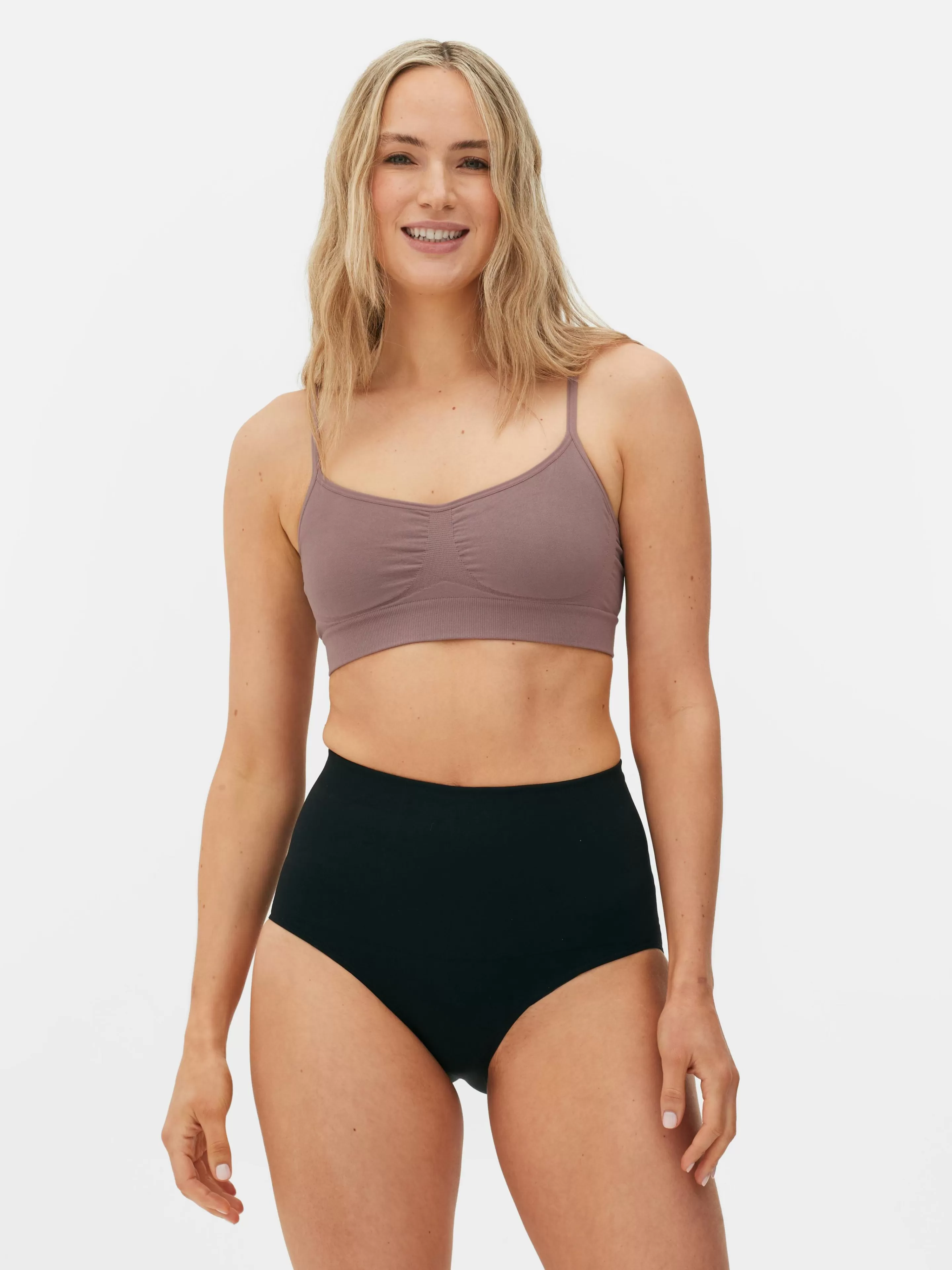 Brassière Gainante Sculptante Sans Coutures-Primark Fashion