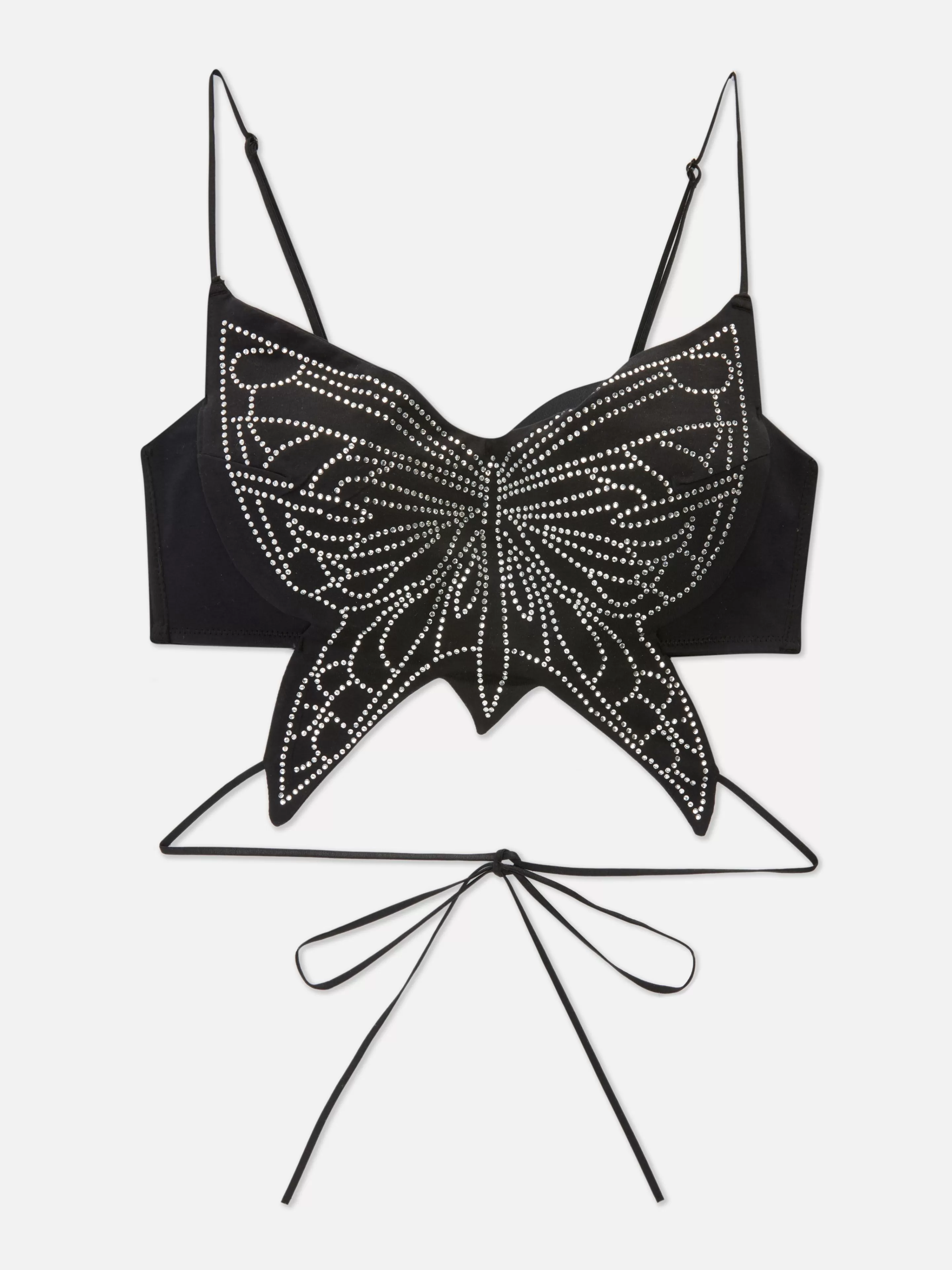Brassière Papillon Ornée De Strass-Primark Cheap