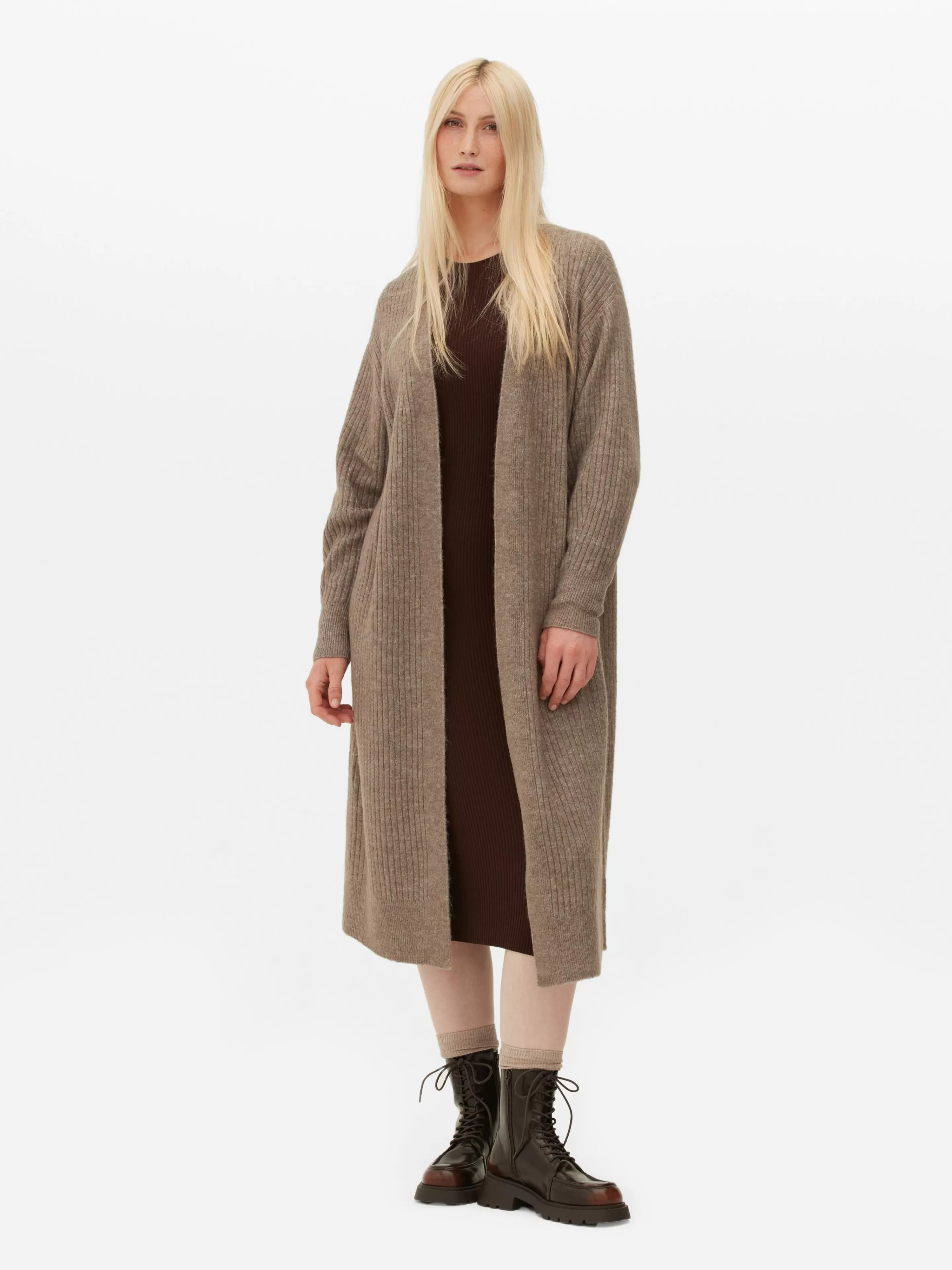 Cardigan Long Côtelé-Primark New