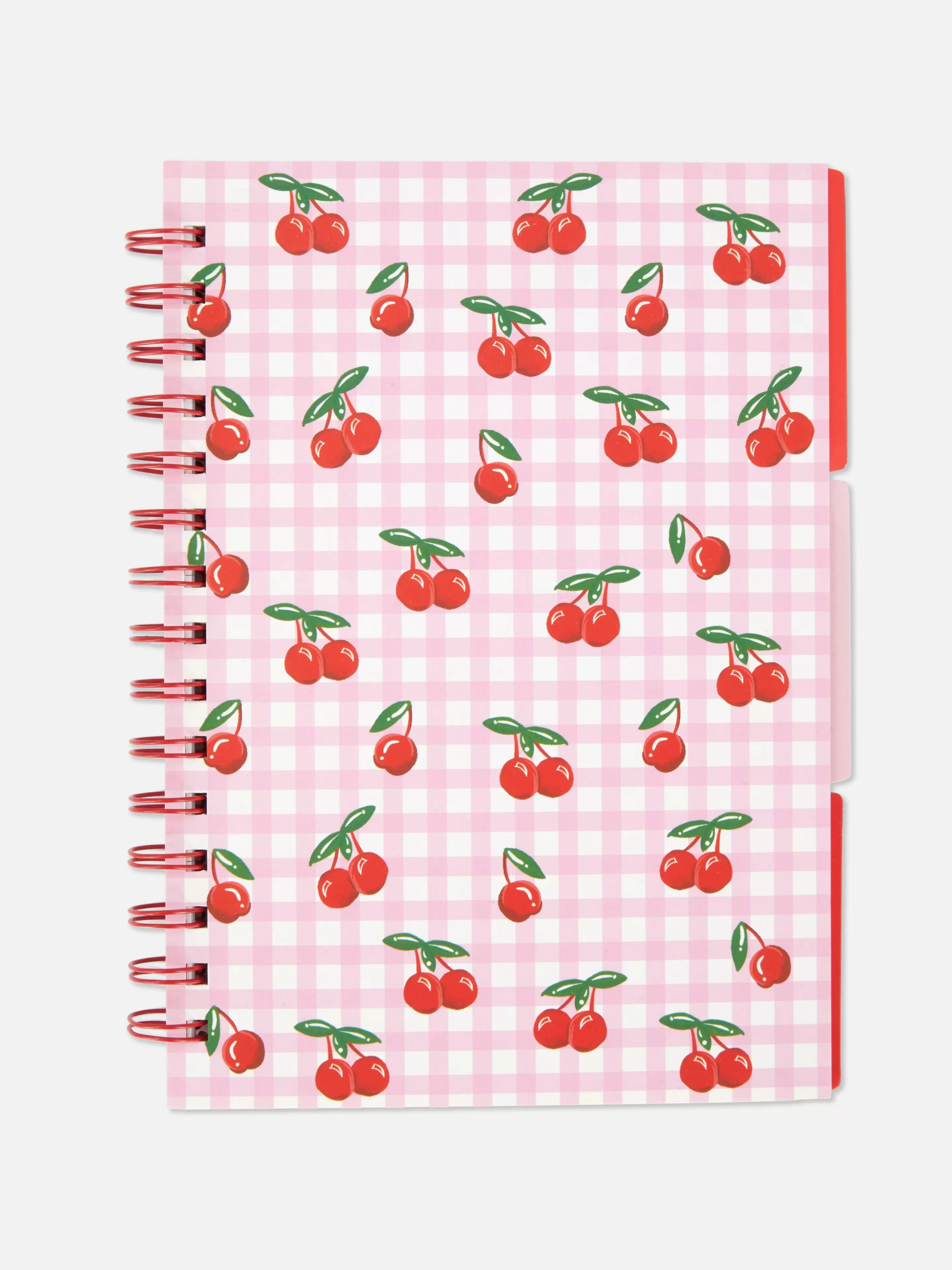 Carnet A5 à Motif Cerise-Primark Flash Sale