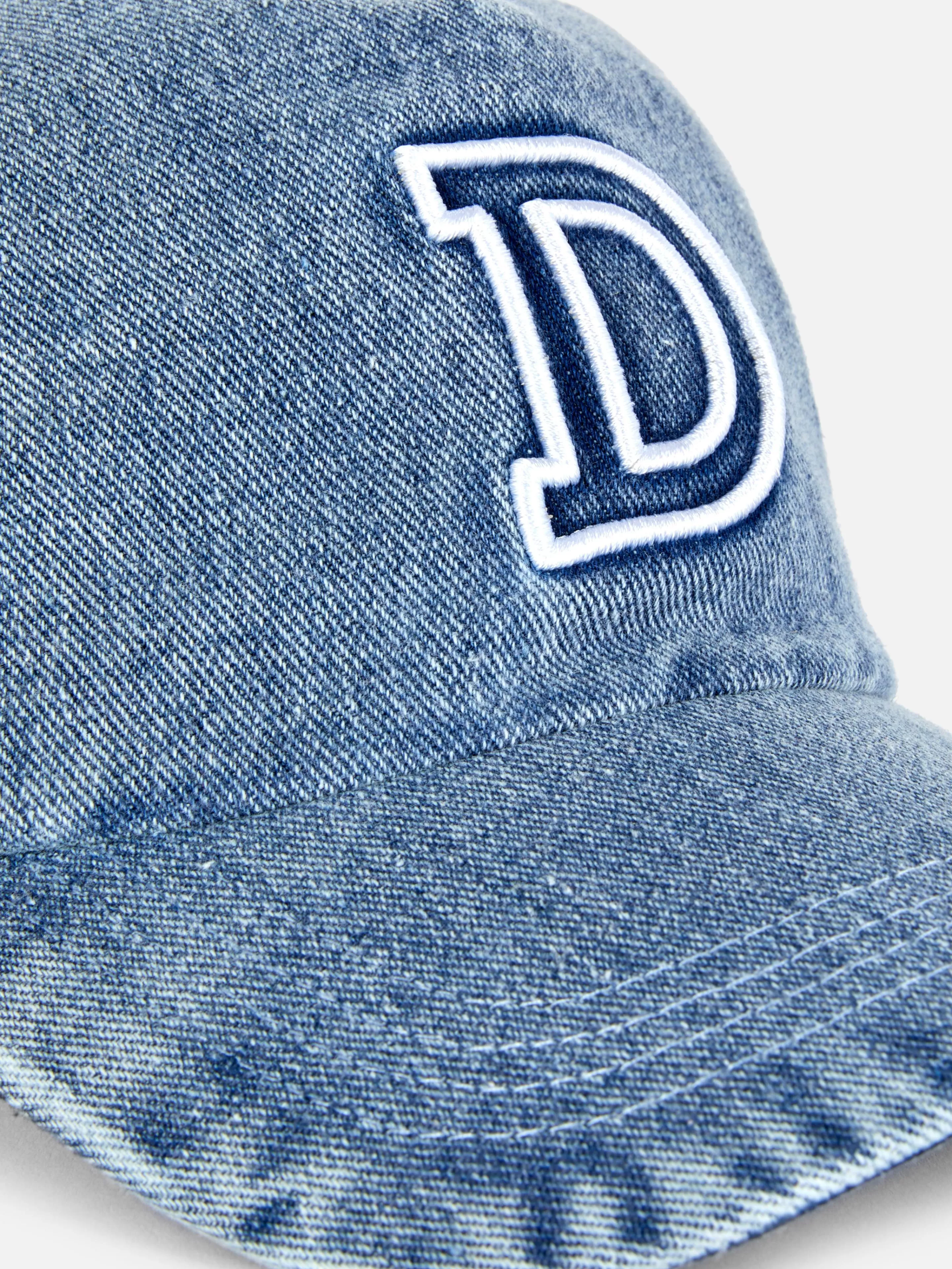 Casquette De Baseball En Denim Avec Initiale-Primark Cheap