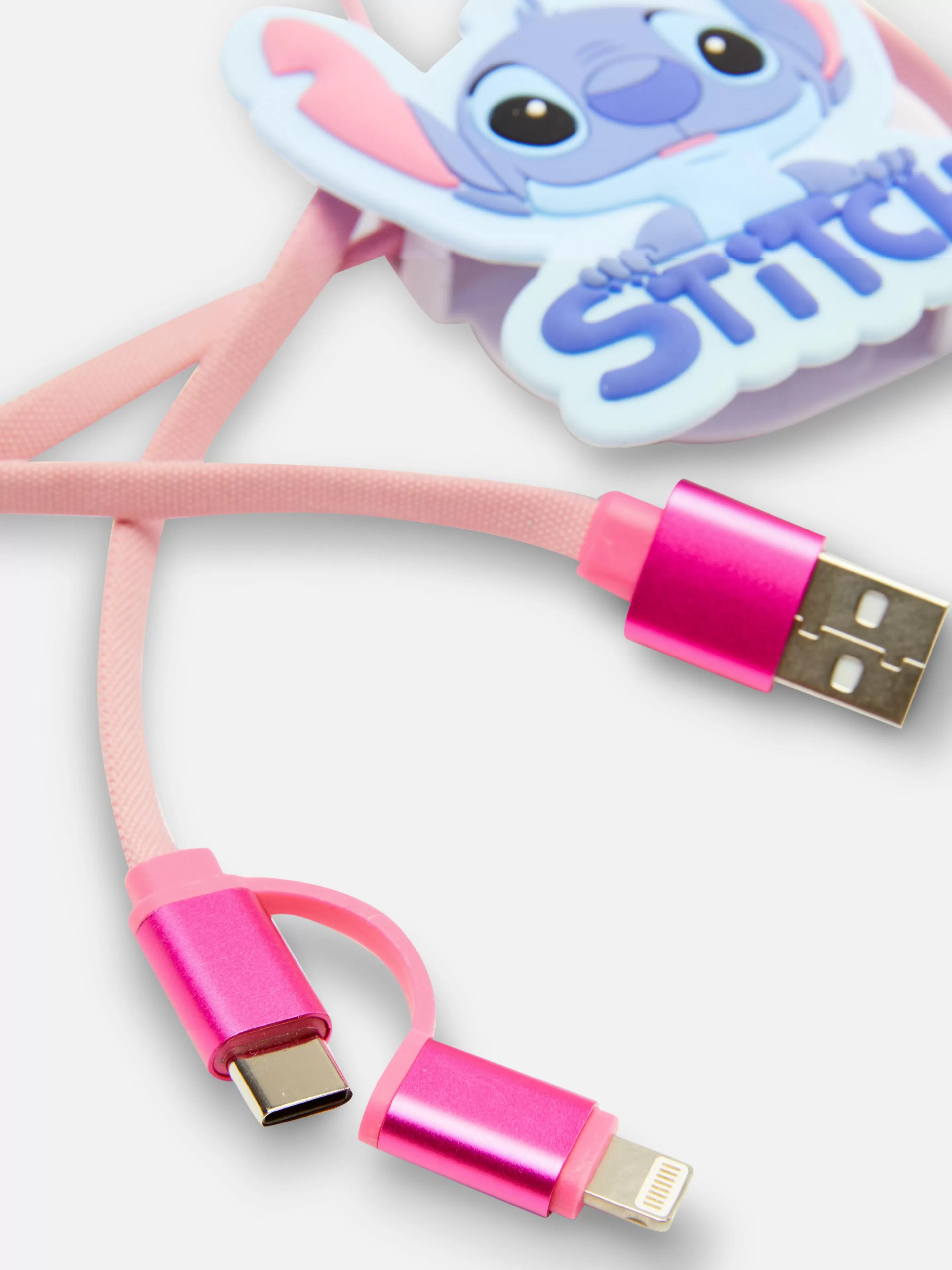 Câble USB En Forme De Disney Stitch-Primark Clearance