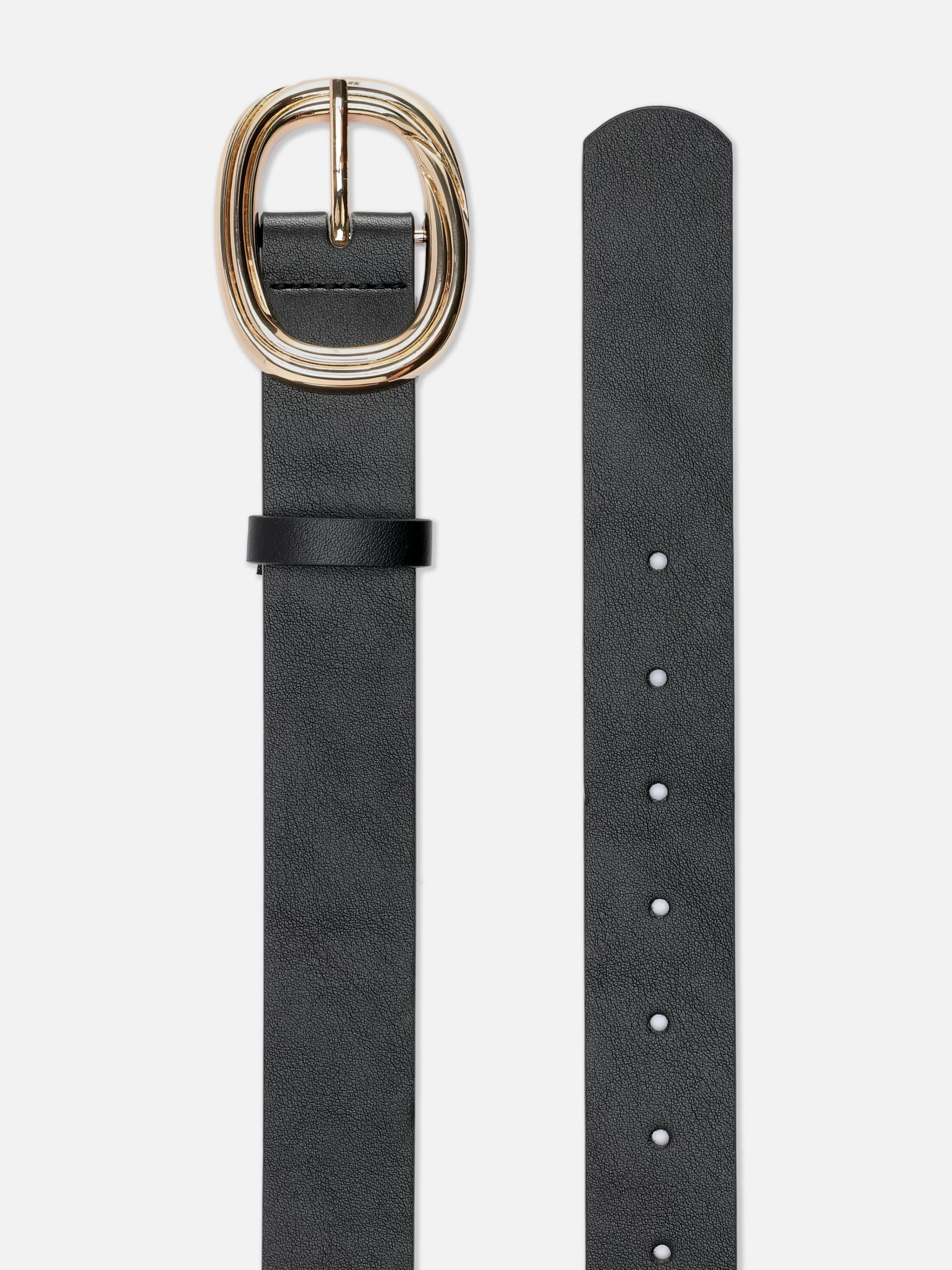 Ceinture à Boucle Ronde Texturée-Primark Outlet