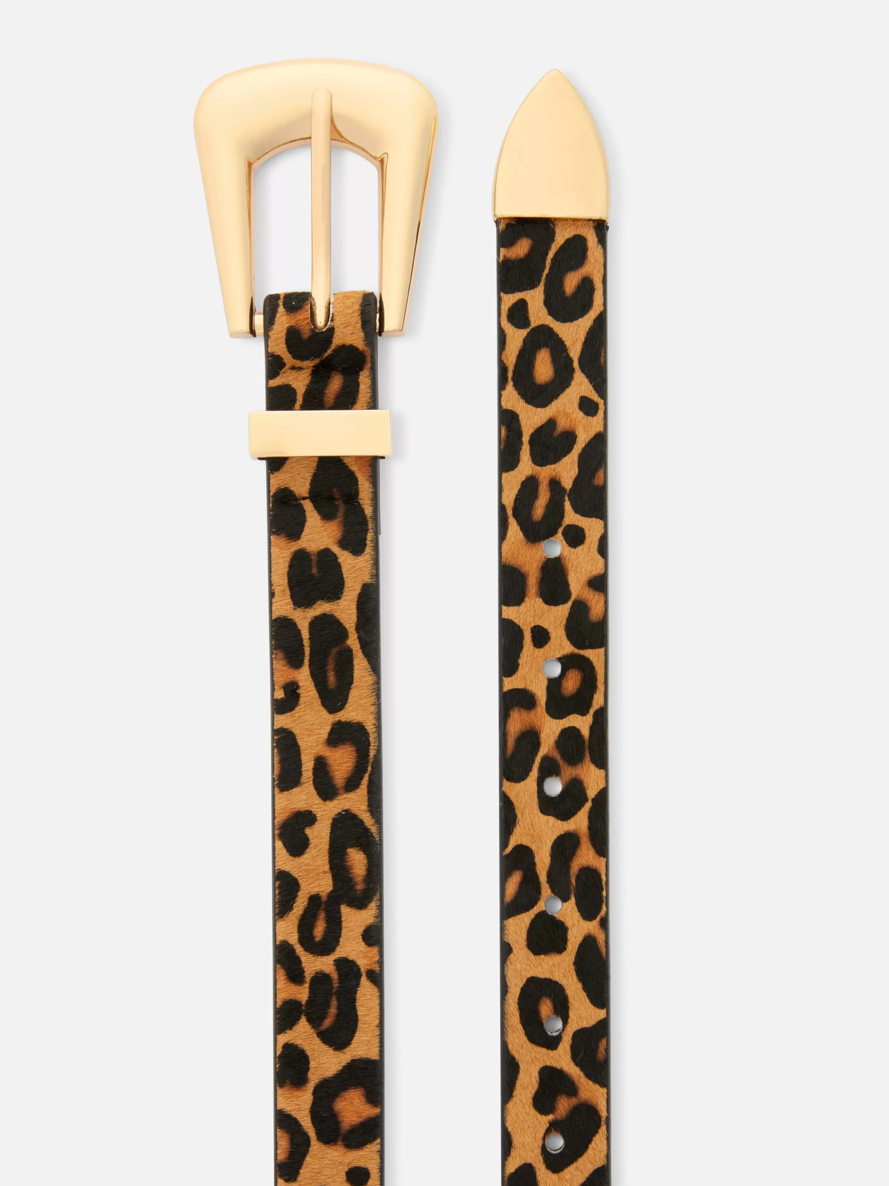 Ceinture Texturée à Motif Léopard-Primark Fashion
