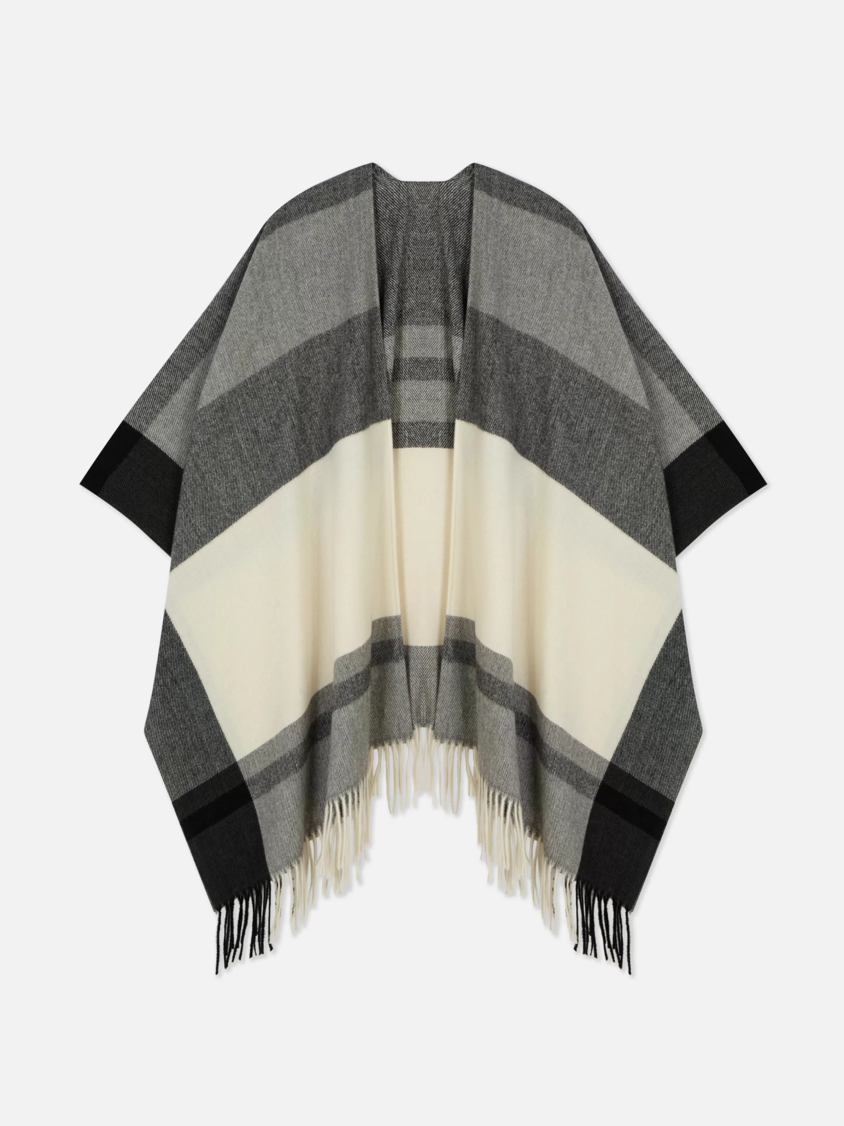 Écharpe Façon Cape à Carreaux-Primark Sale