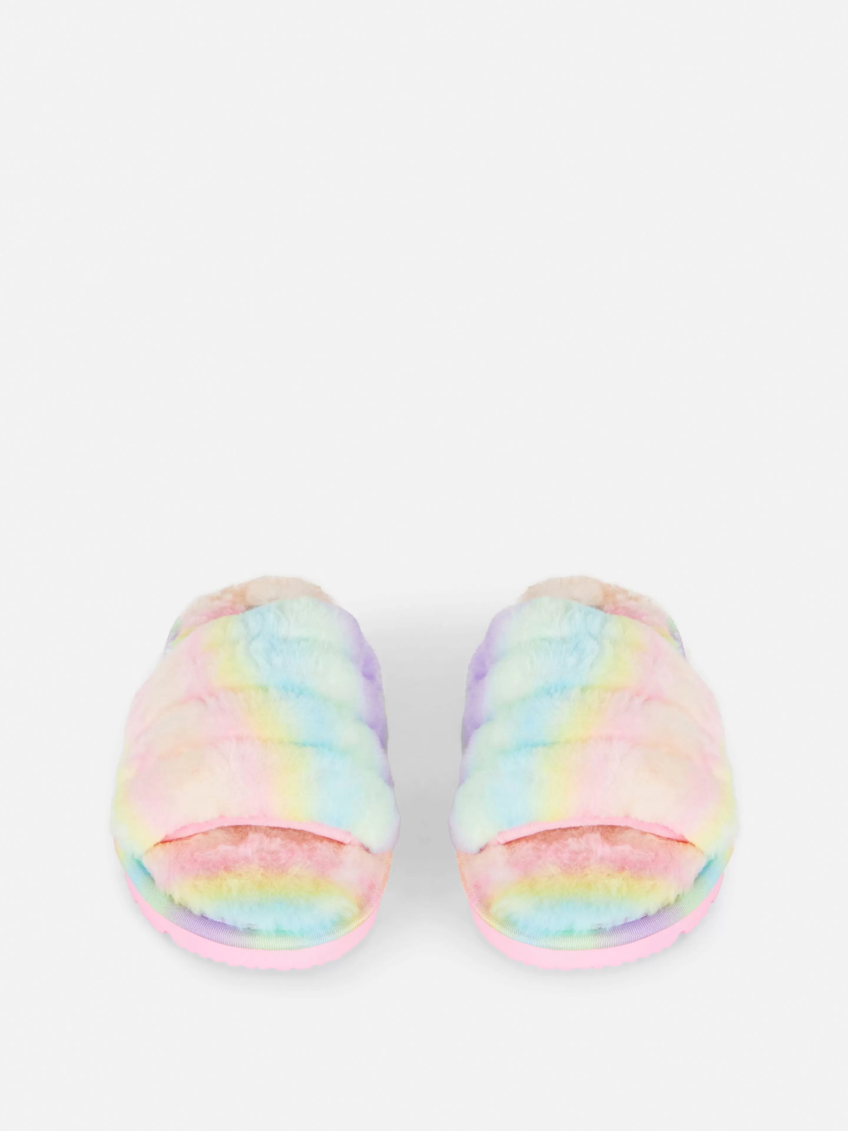 Chaussons En Fausse Fourrure Effet Dégradé-Primark Hot