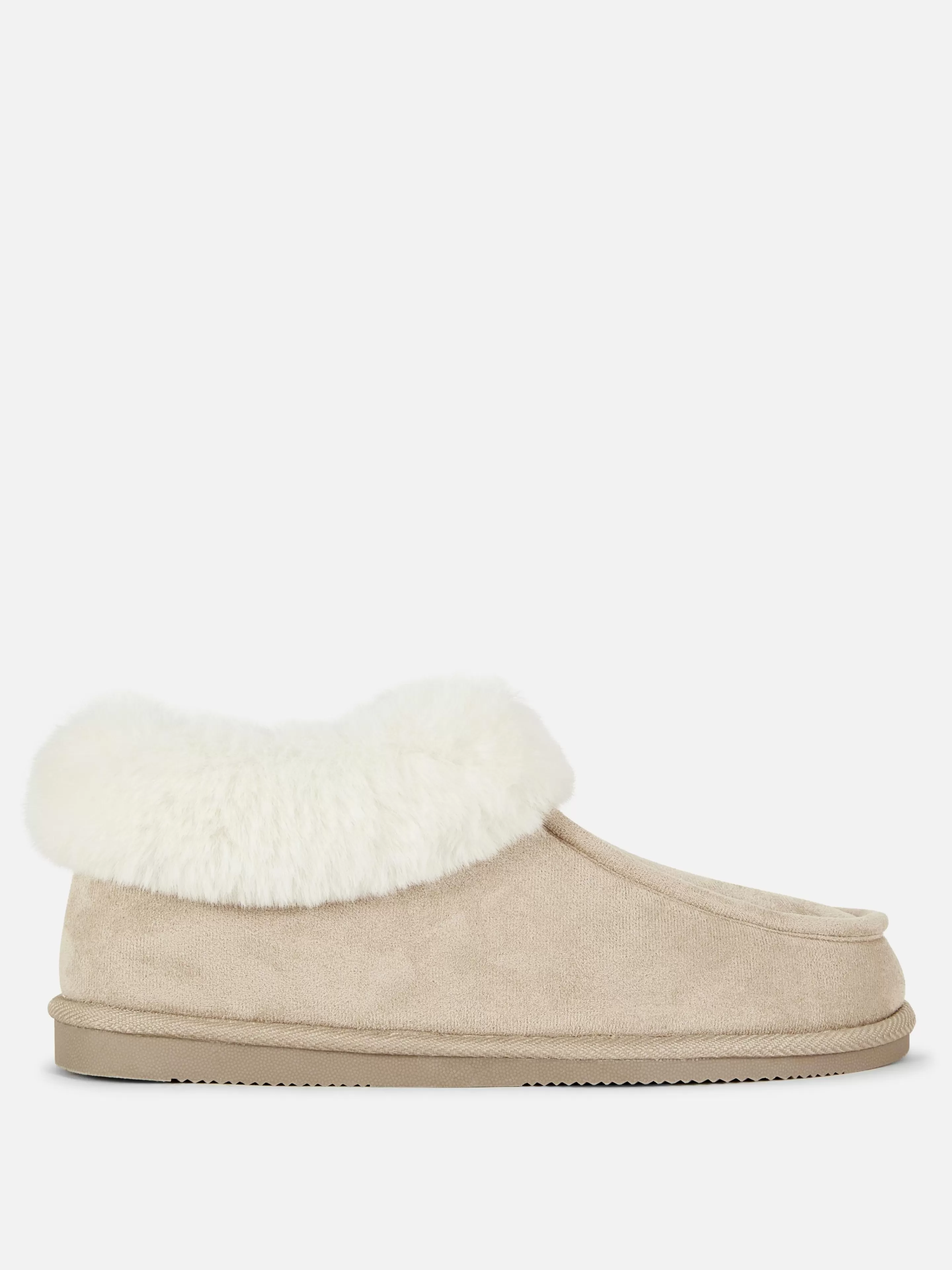 Chaussons Mocassins Doublés En Fausse Fourrure-Primark Hot
