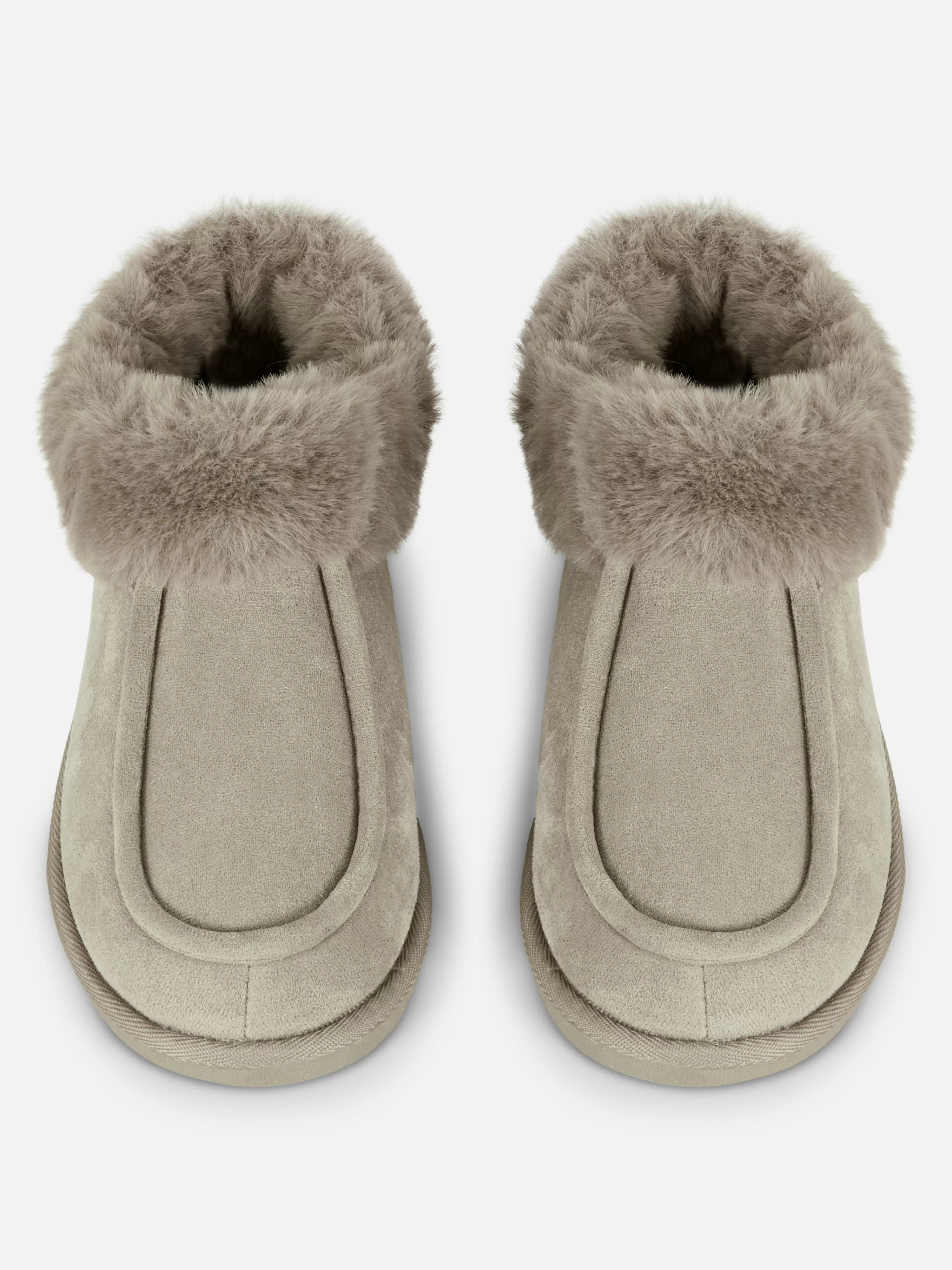 Chaussons Mocassins Doublés En Fausse Fourrure-Primark Cheap