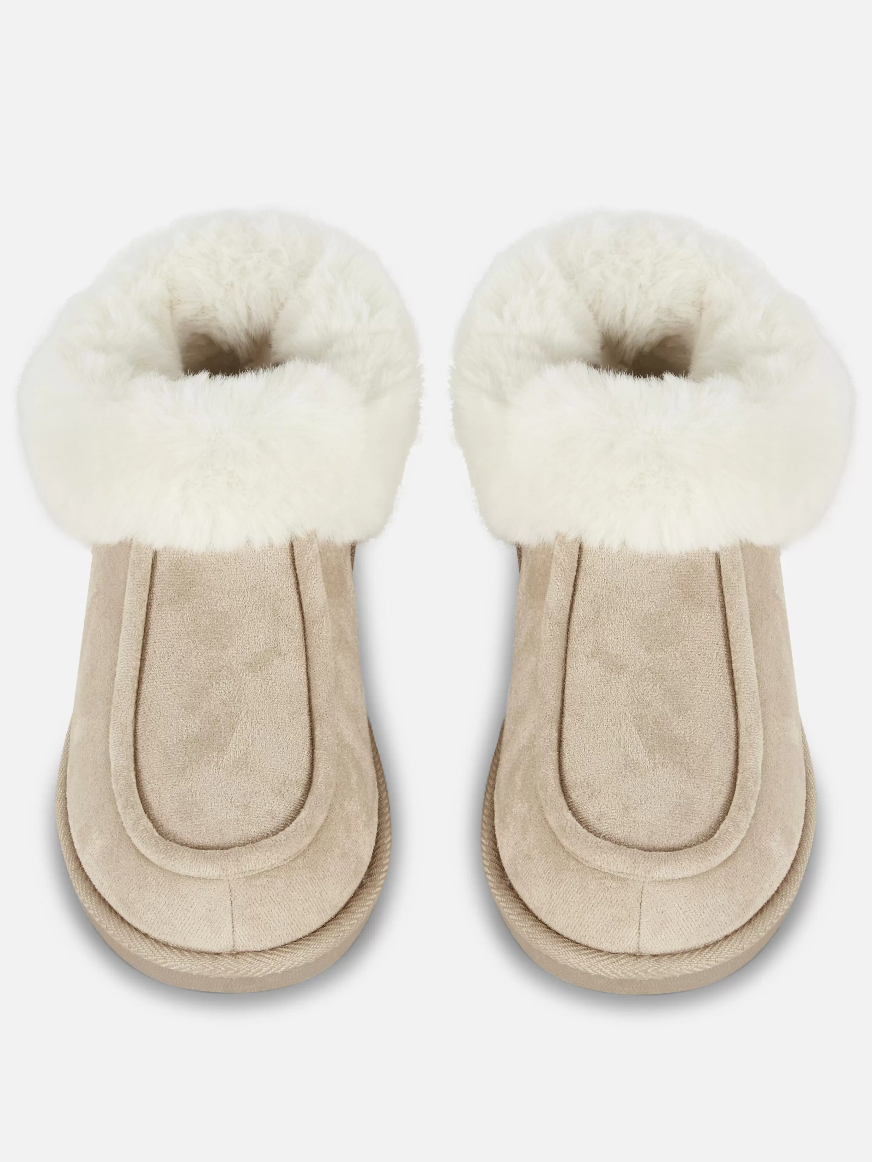Chaussons Mocassins Doublés En Fausse Fourrure-Primark Hot