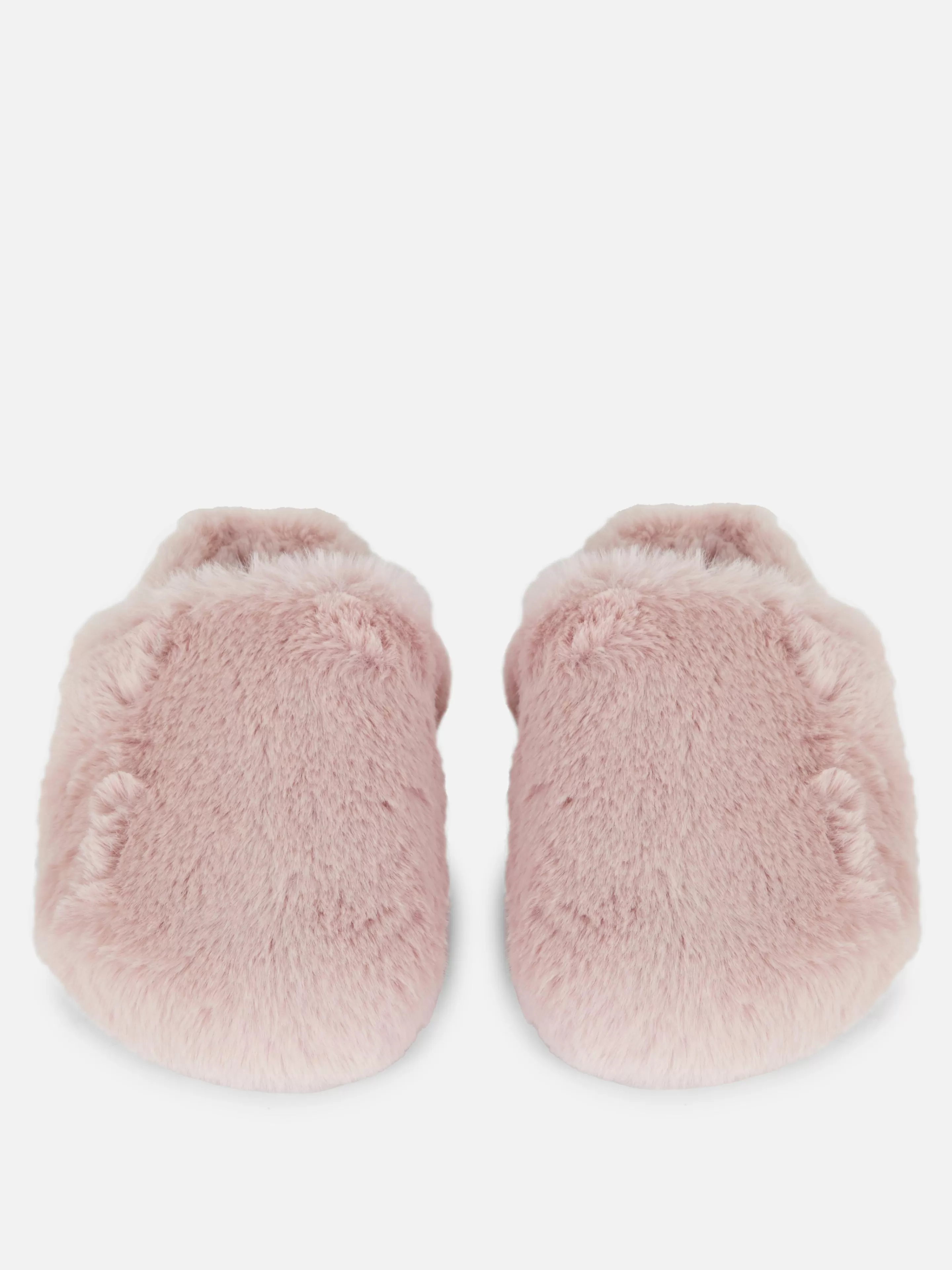 Chaussons Mules Duveteux-Primark Clearance