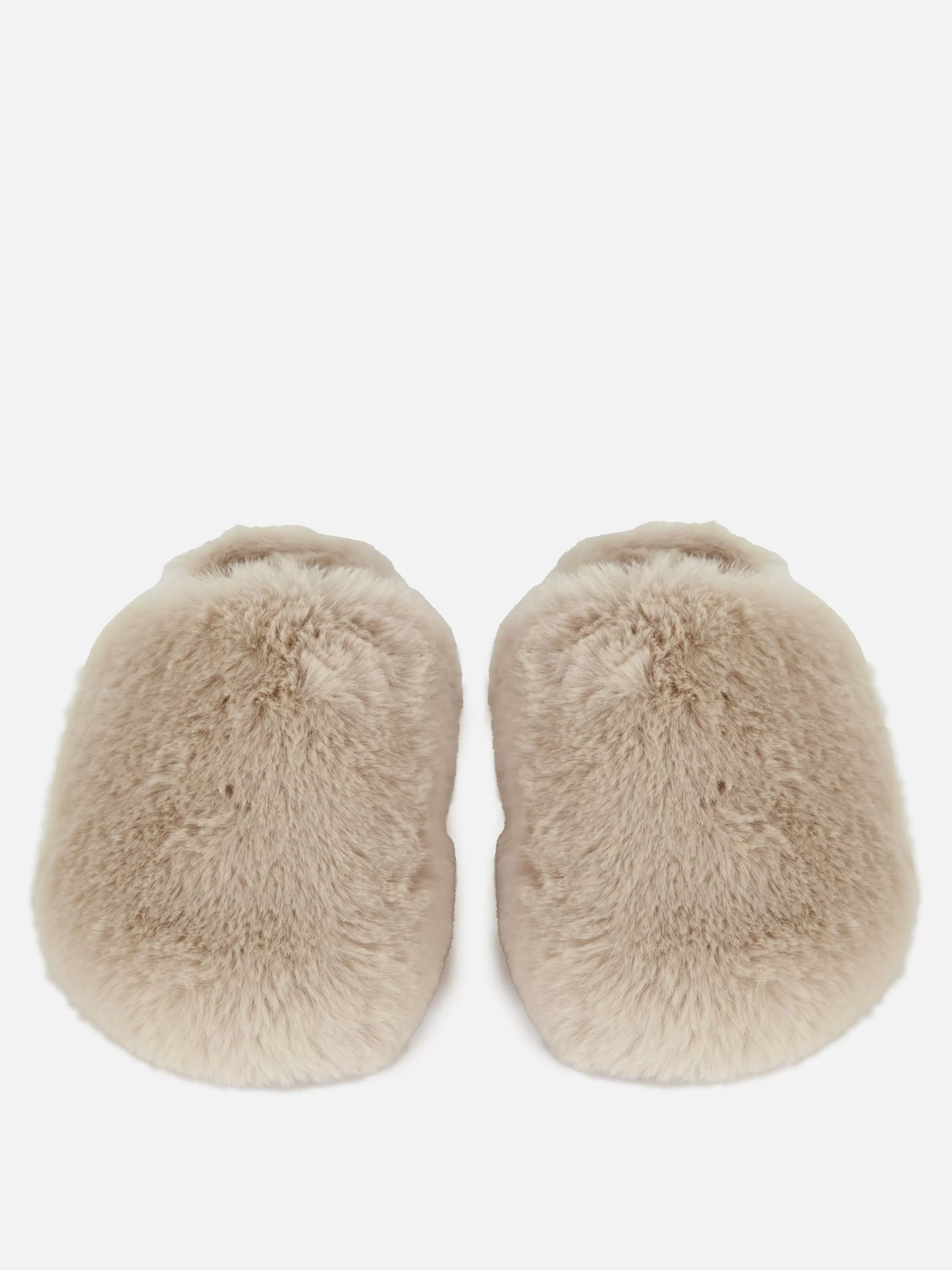 Chaussons Mules Duveteux-Primark New