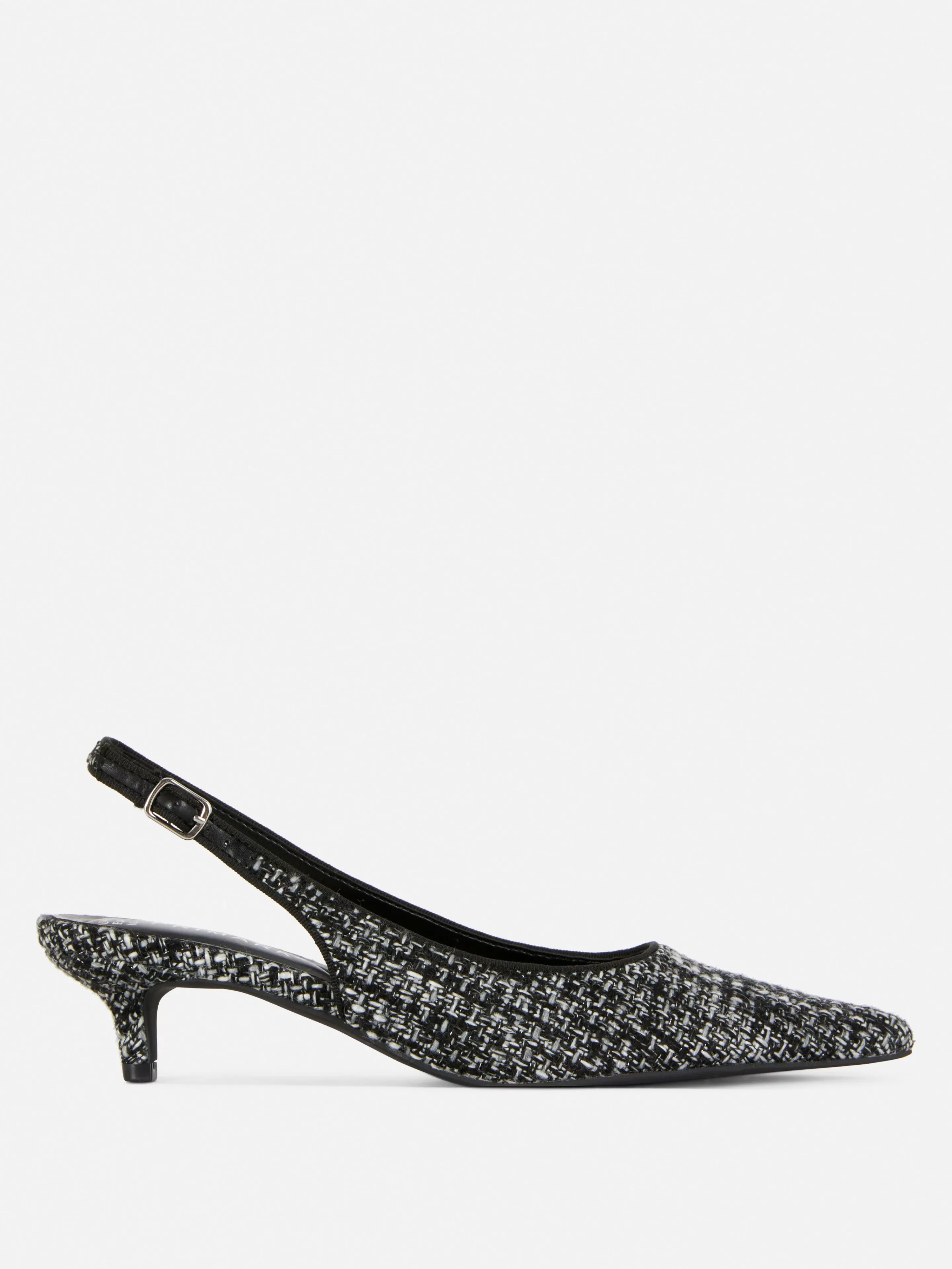 Chaussures à Talon Bas Ouvert Avec Effet Bouclé-Primark Online