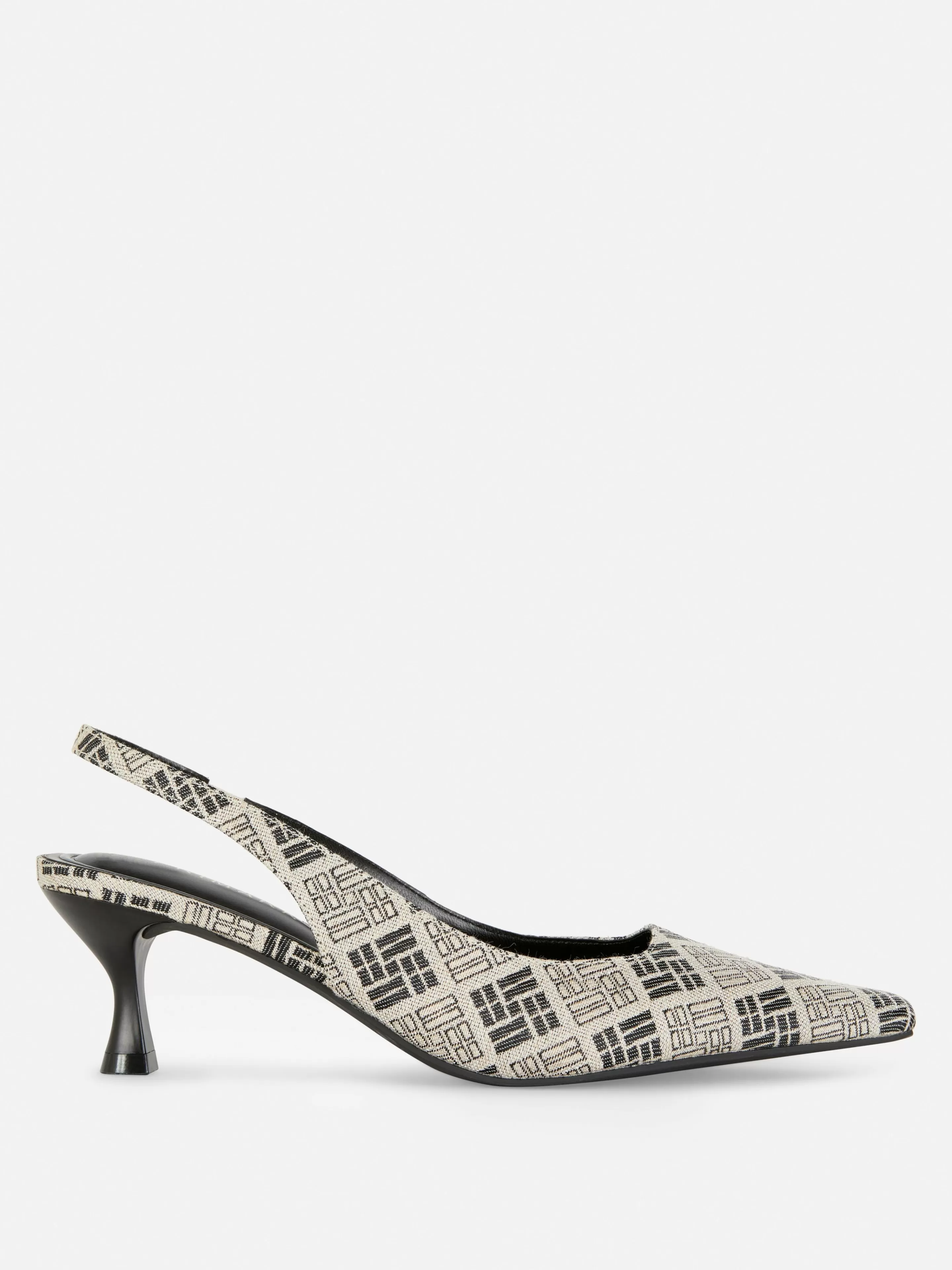 Chaussures à Talon Ouvert Et Motif Géométrique-Primark Best