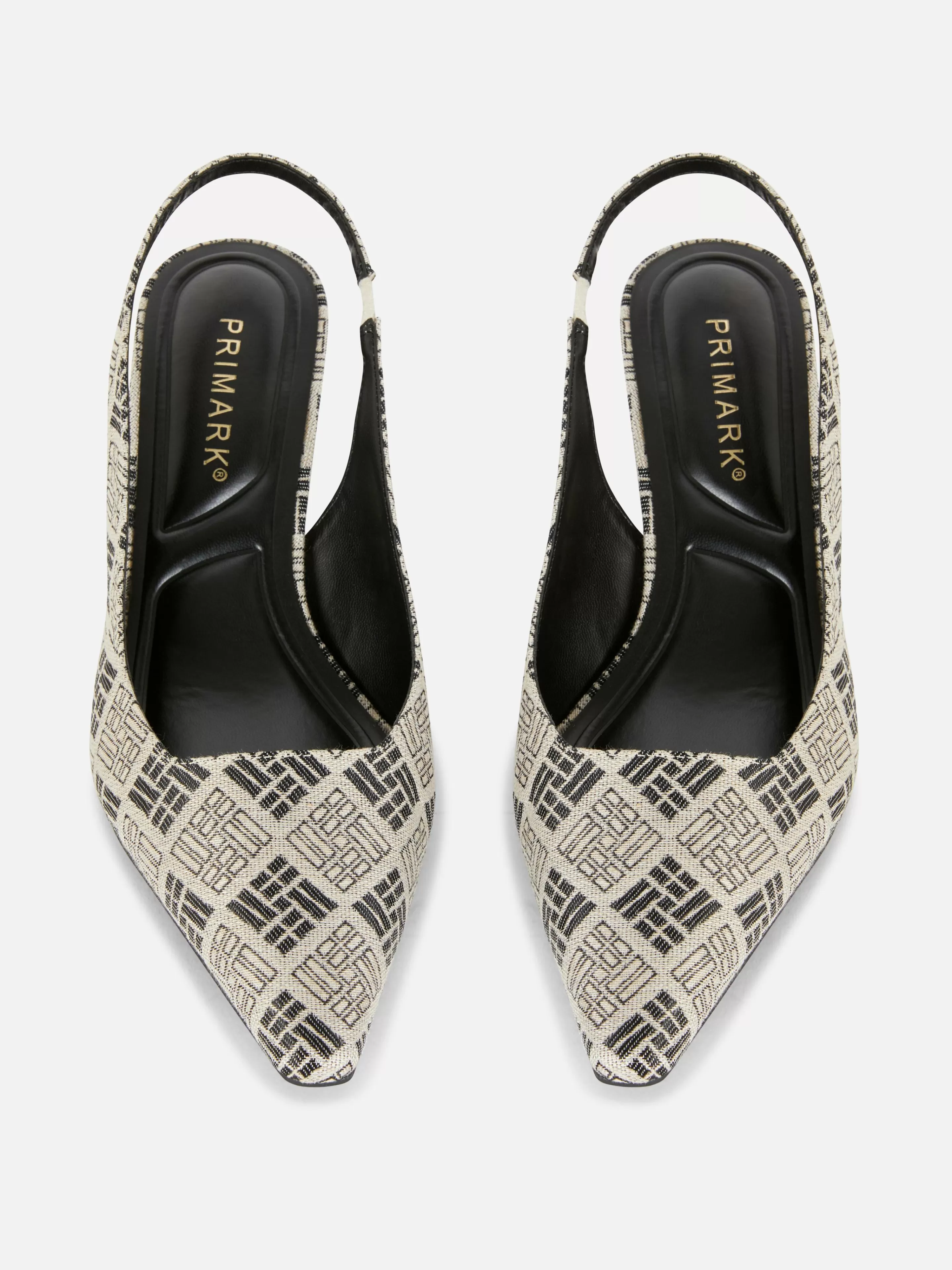 Chaussures à Talon Ouvert Et Motif Géométrique-Primark Best