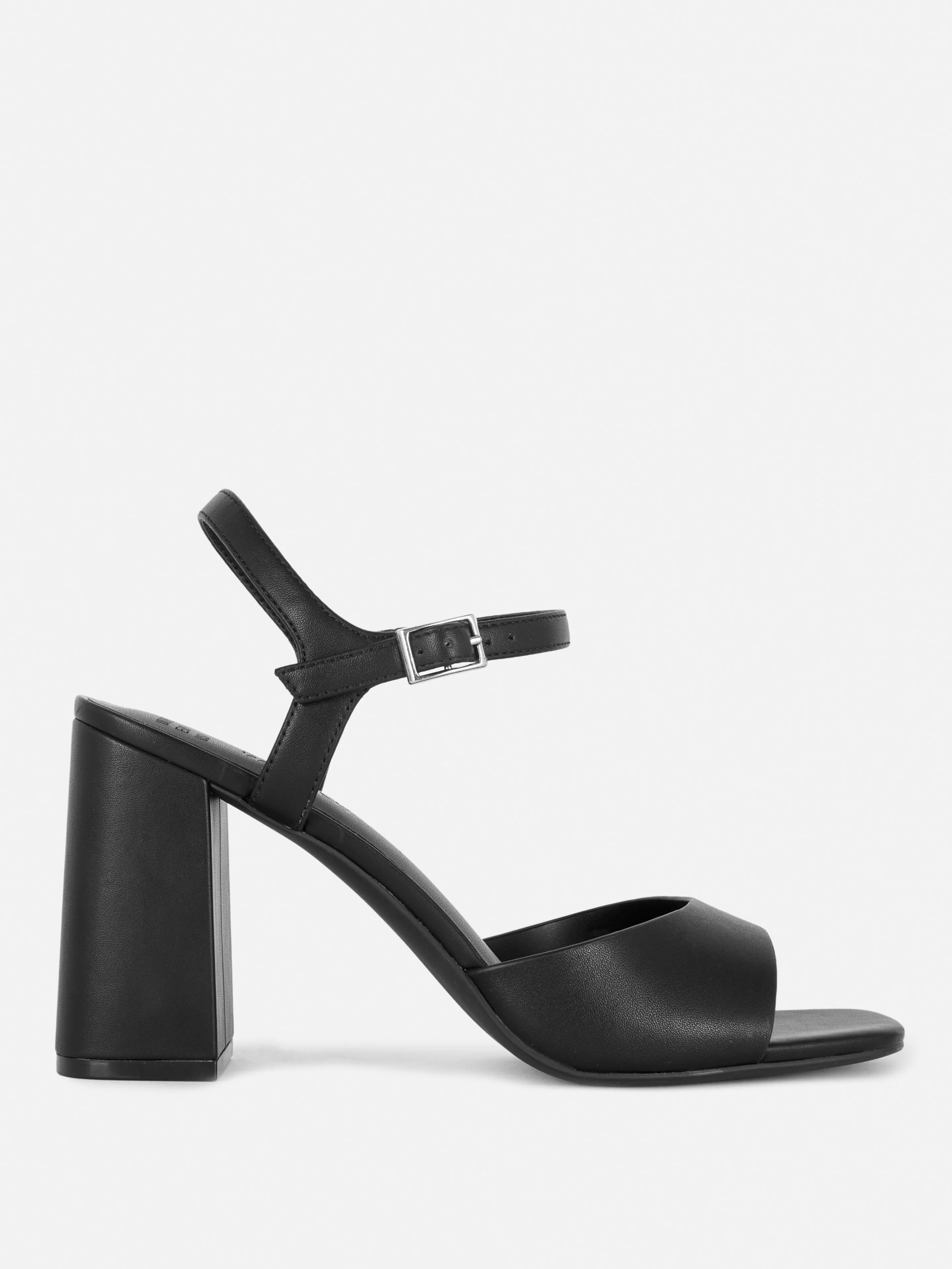 Chaussures à Talons Carrés Et Bride Incurvée Coupe Large-Primark Clearance
