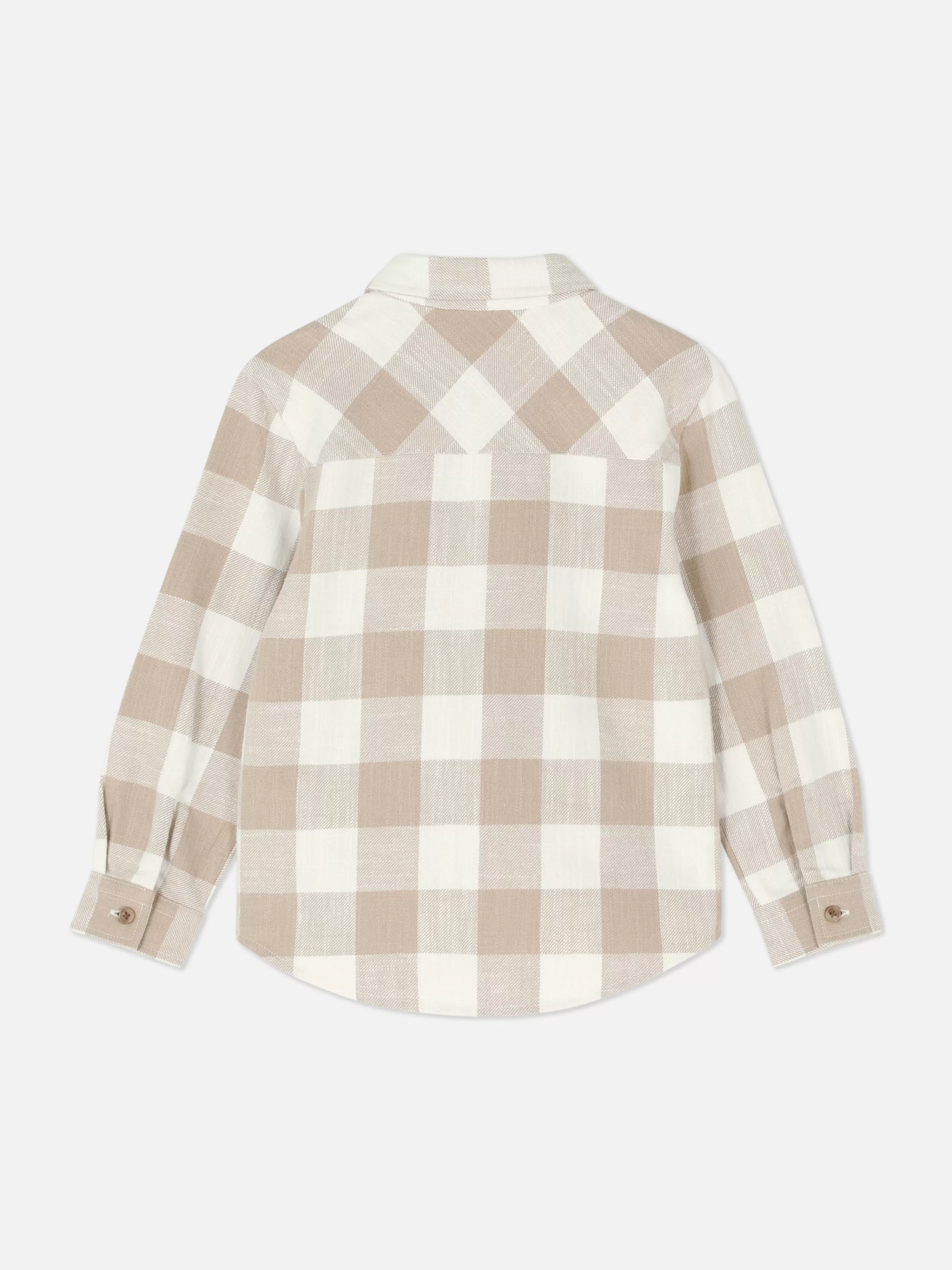 Chemise à Manches Longues à Carreaux-Primark Cheap