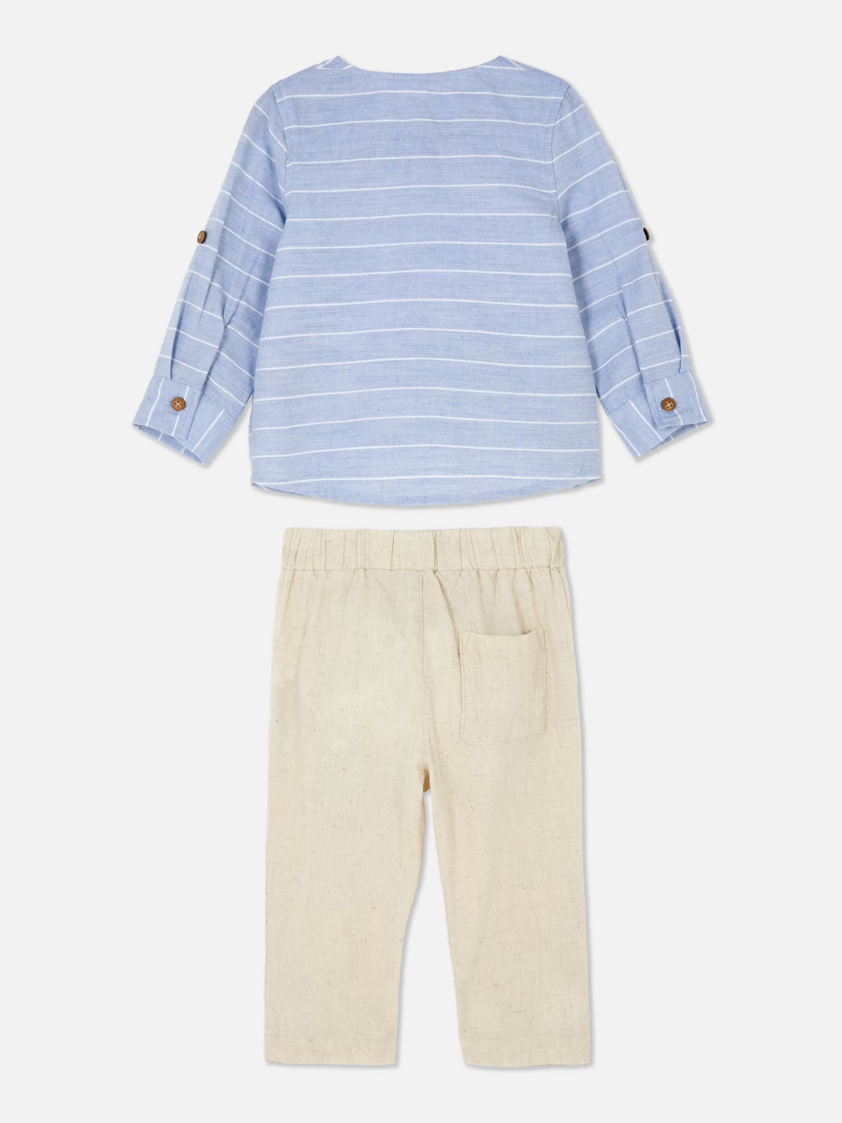 Chemise à Manches Longues Et Pantalon à Cordon-Primark Shop