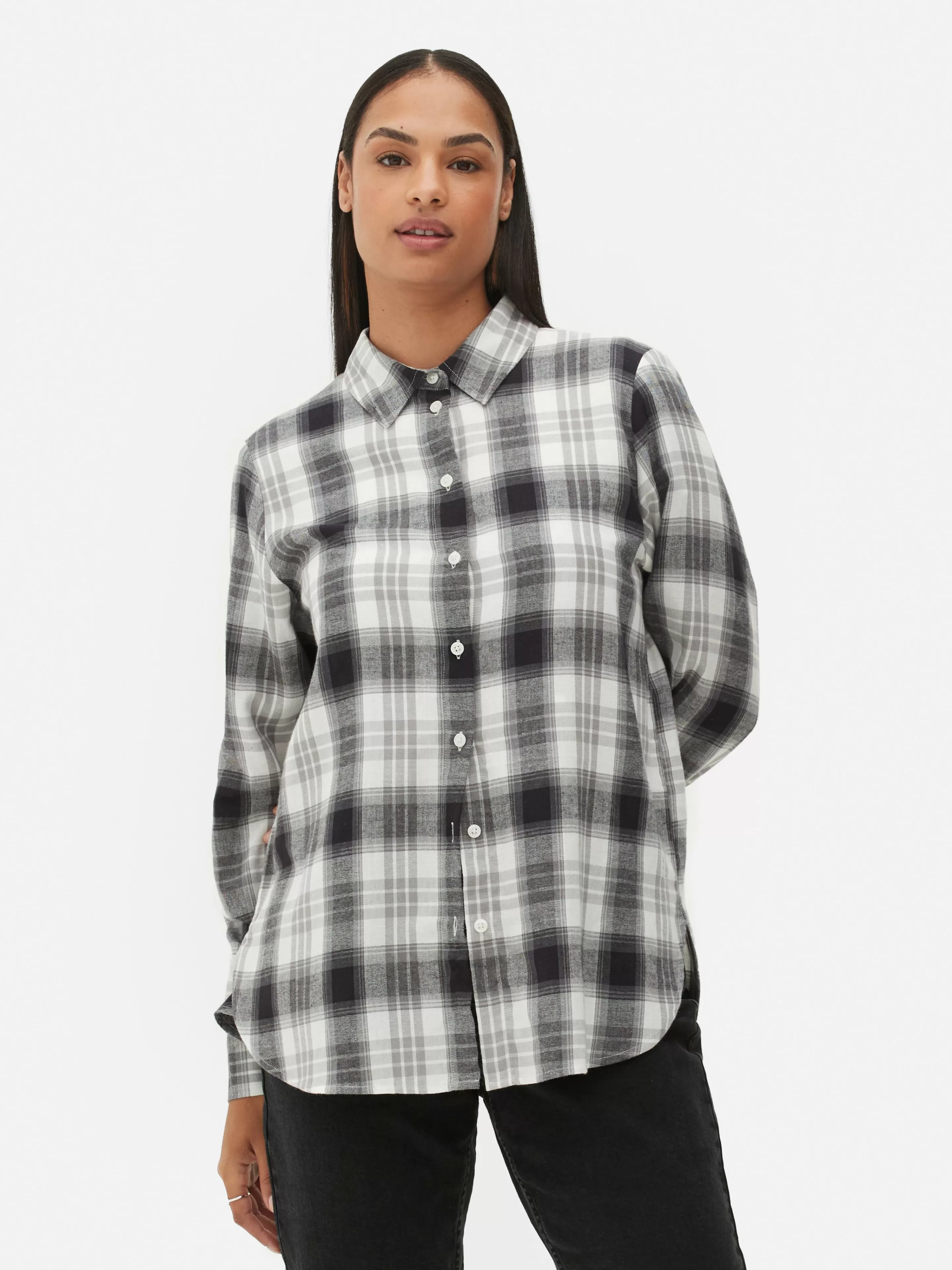 Chemise Boutonnée à Carreaux-Primark Best Sale
