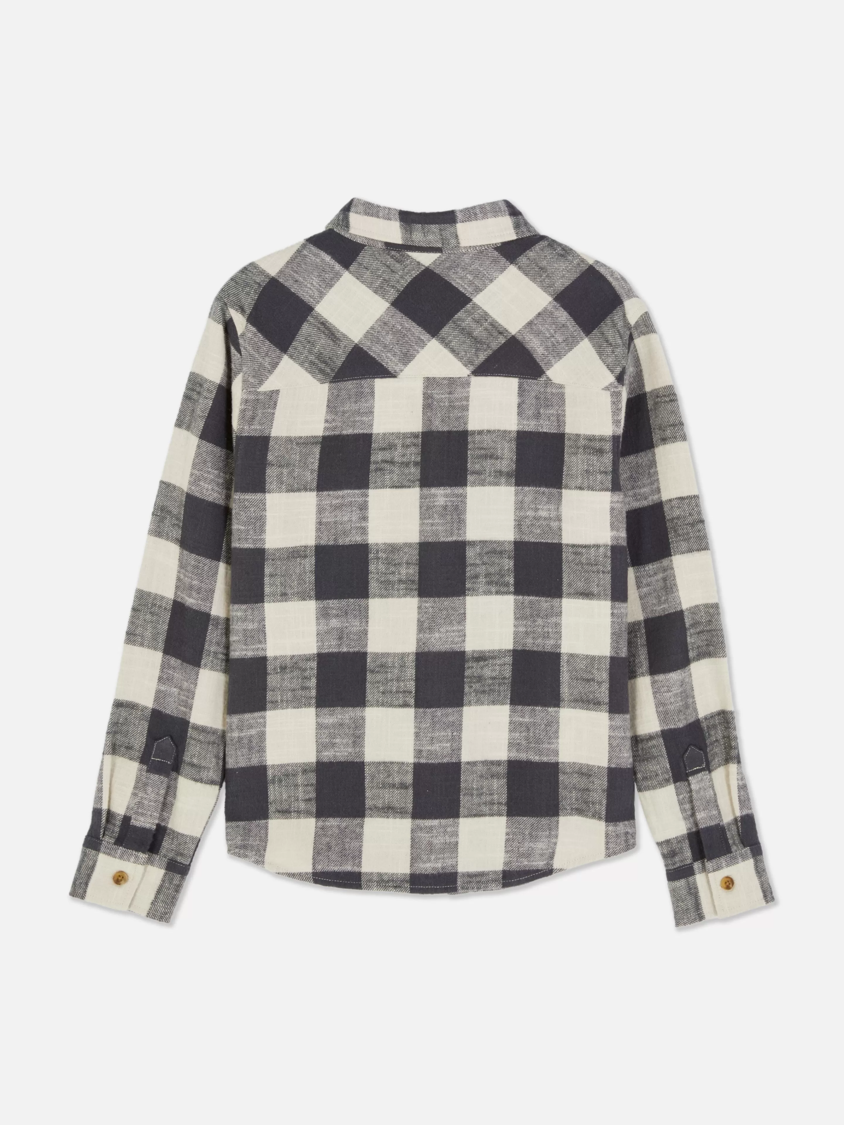 Chemise Boutonnée à Carreaux-Primark Outlet