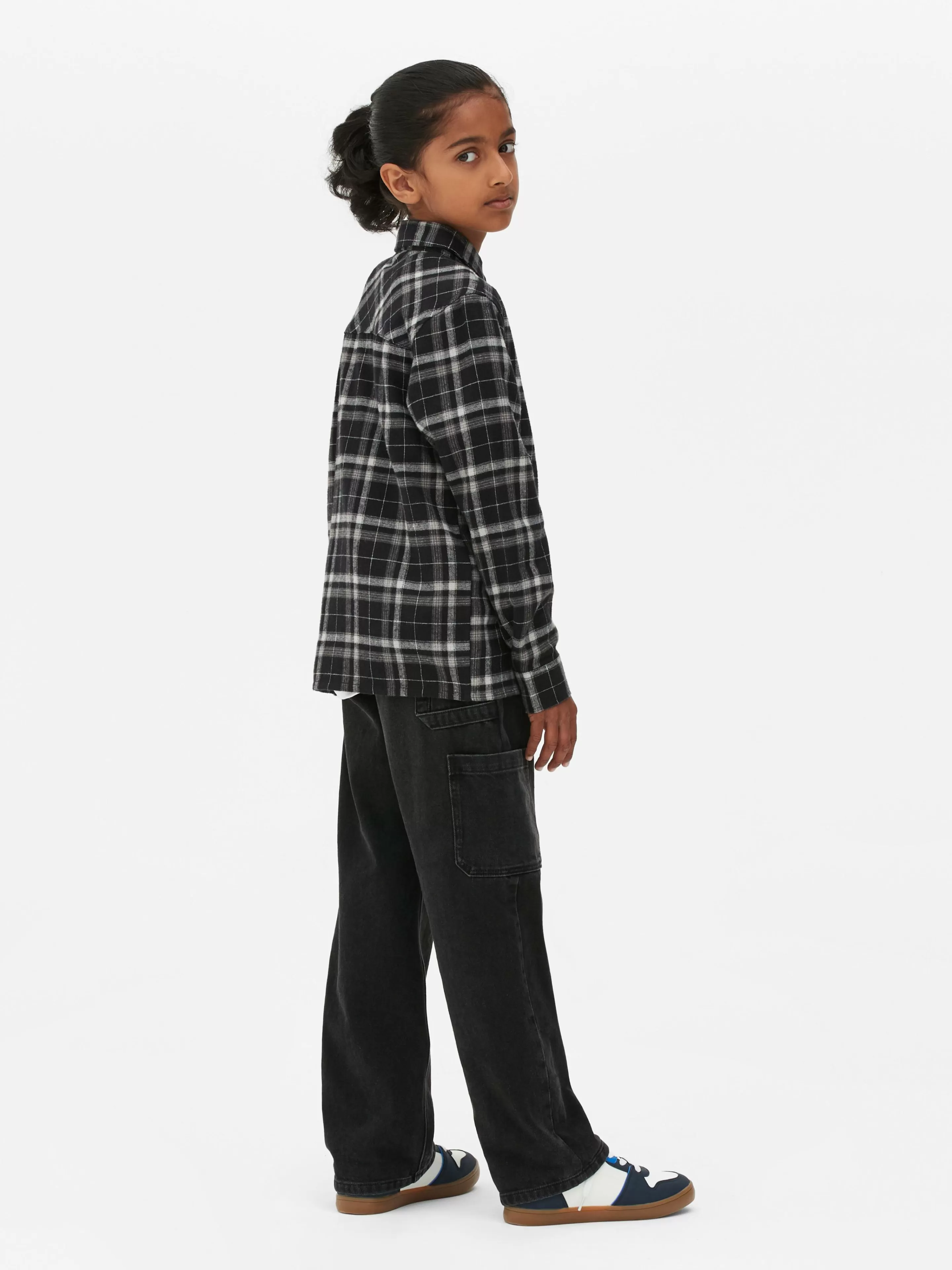 Chemise Boutonnée à Carreaux-Primark Best